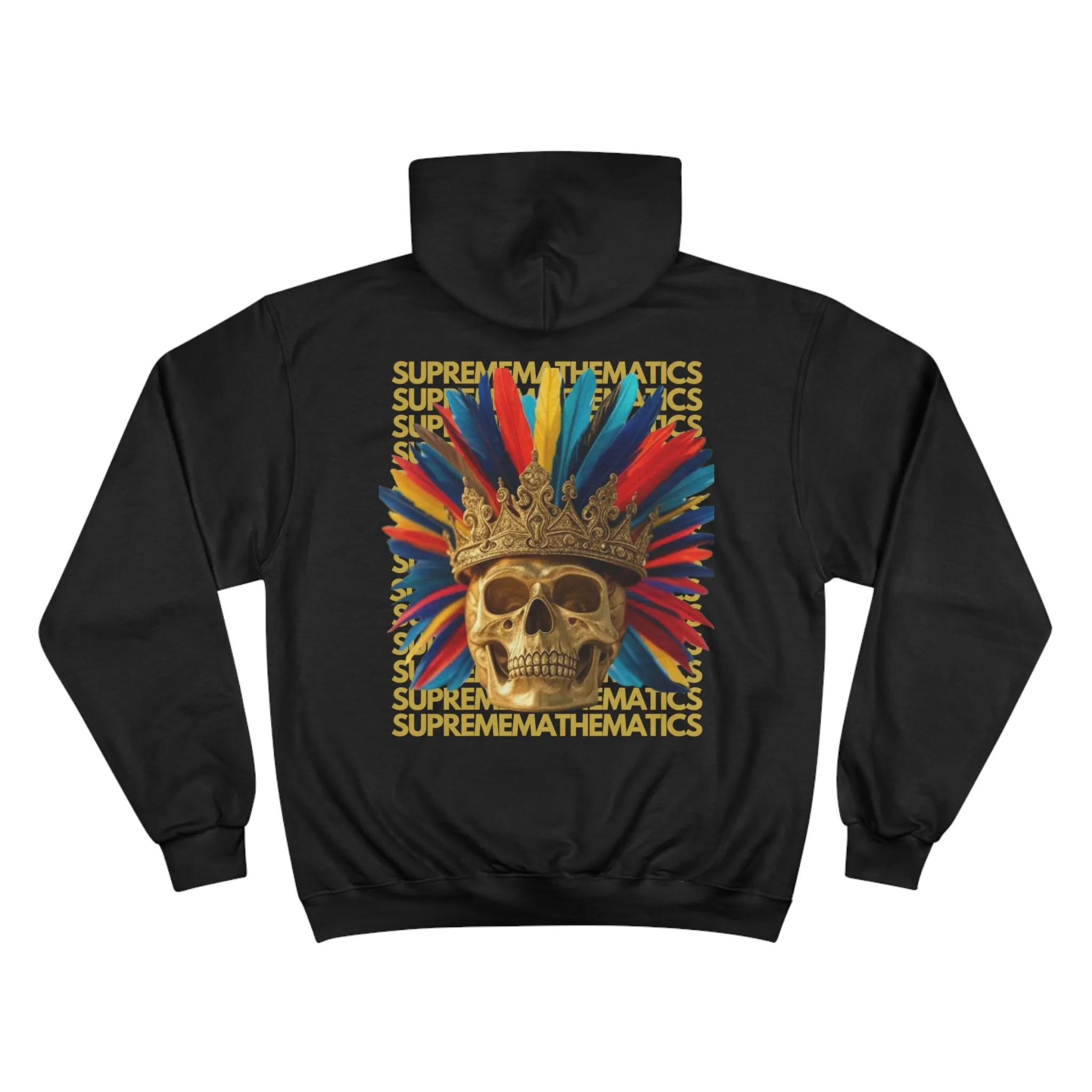 SUPREMEMATHEMATICS FEATHER CROWN HOODIE