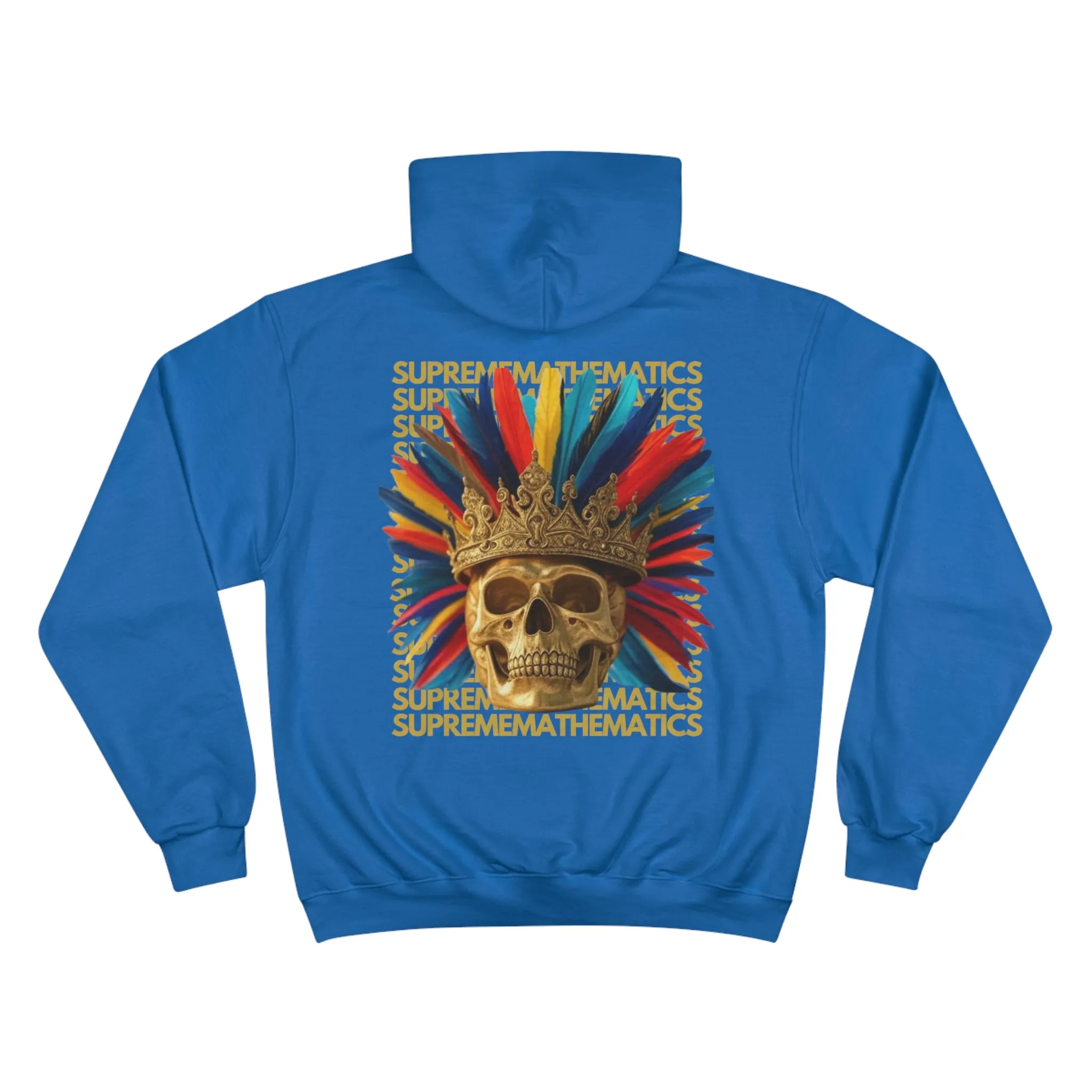 SUPREMEMATHEMATICS FEATHER CROWN HOODIE