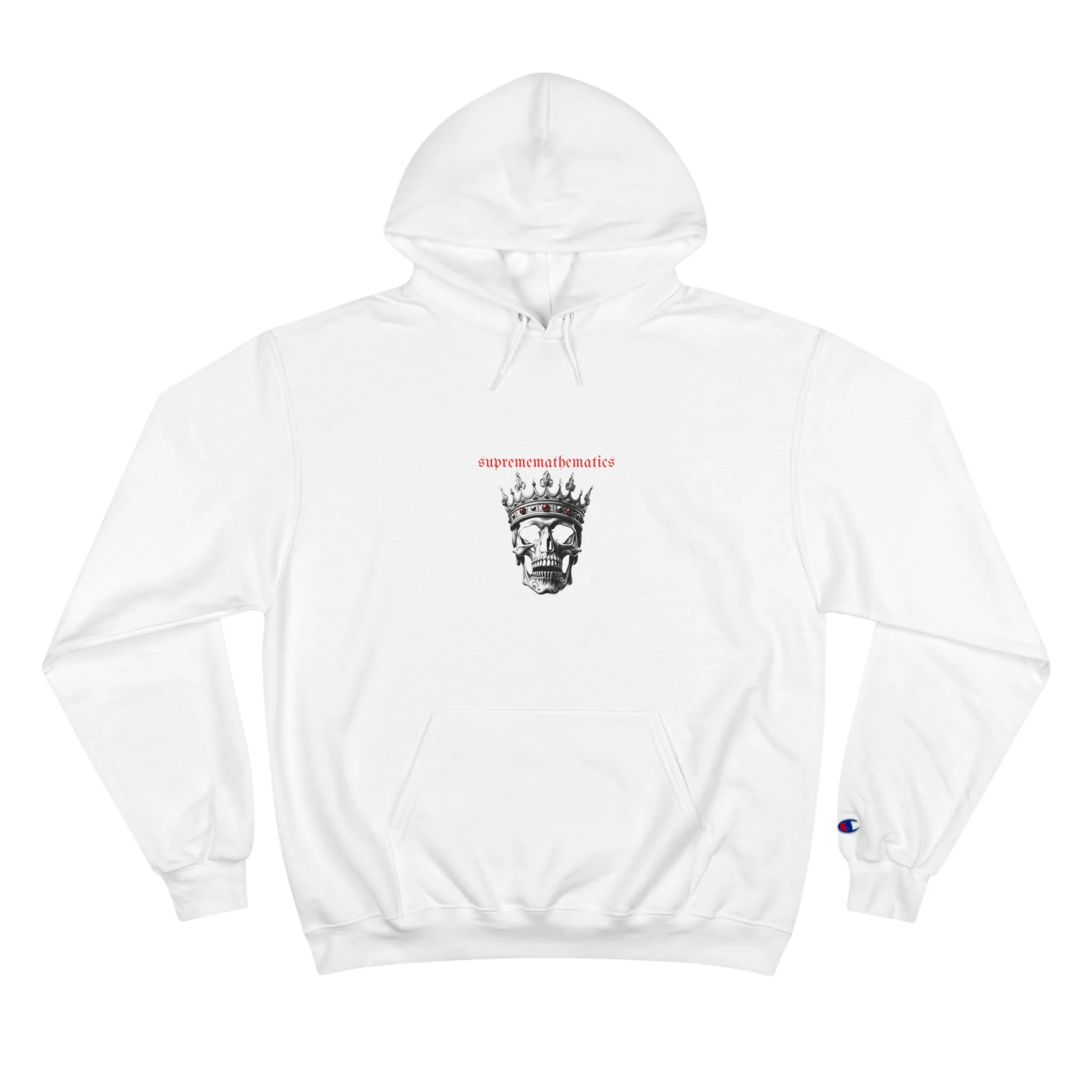 SUPREMEMATHEMATICS FEATHER CROWN HOODIE