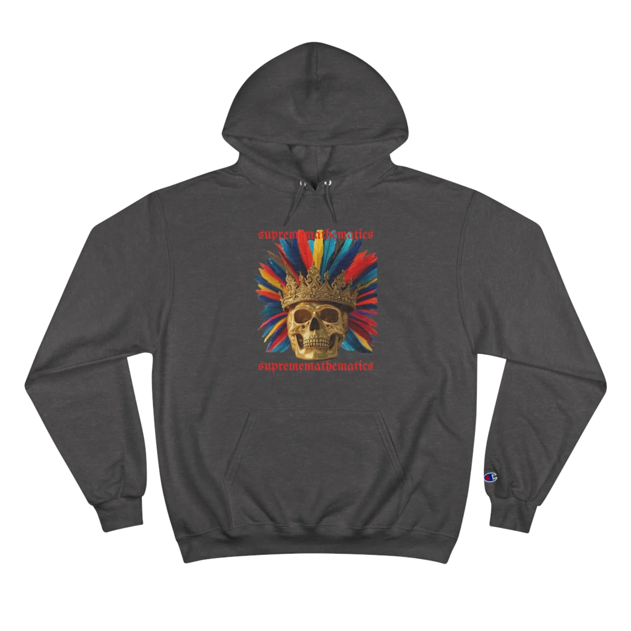 SURPEMEMATHEMATICS CROWN FEATHER HOODIE