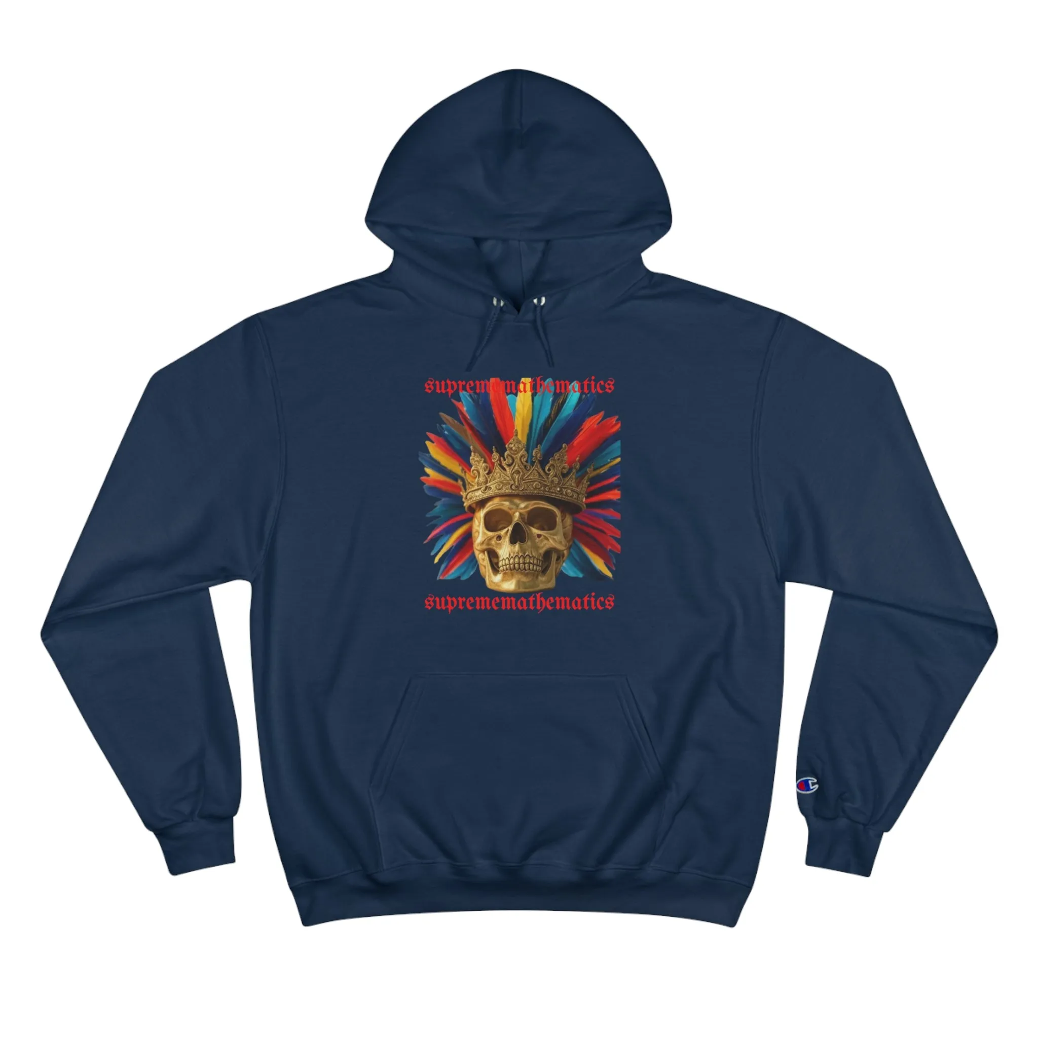 SURPEMEMATHEMATICS CROWN FEATHER HOODIE