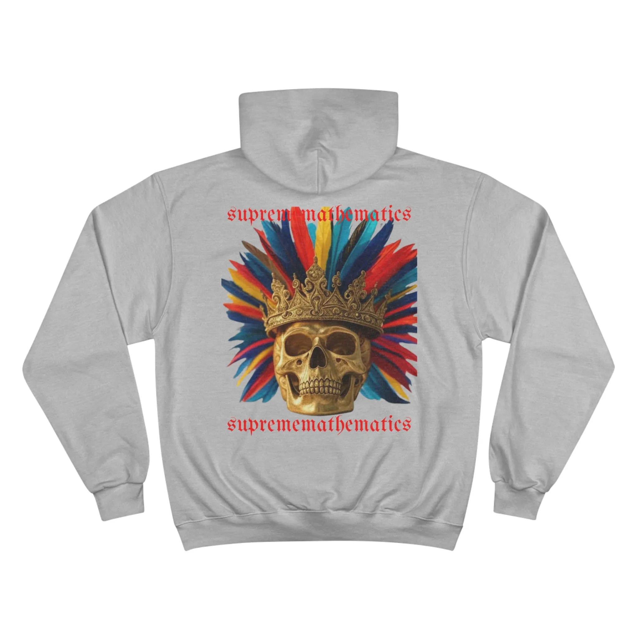 SURPEMEMATHEMATICS CROWN FEATHER HOODIE