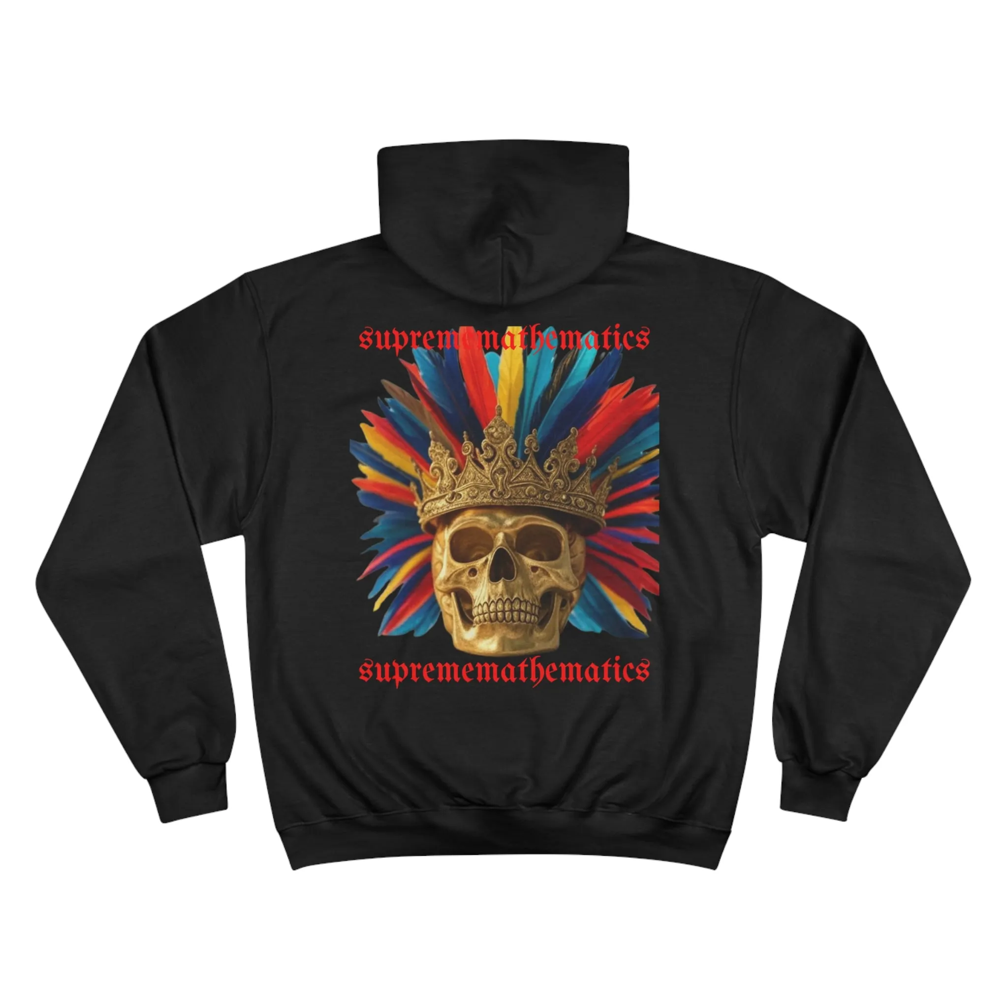 SURPEMEMATHEMATICS CROWN FEATHER HOODIE