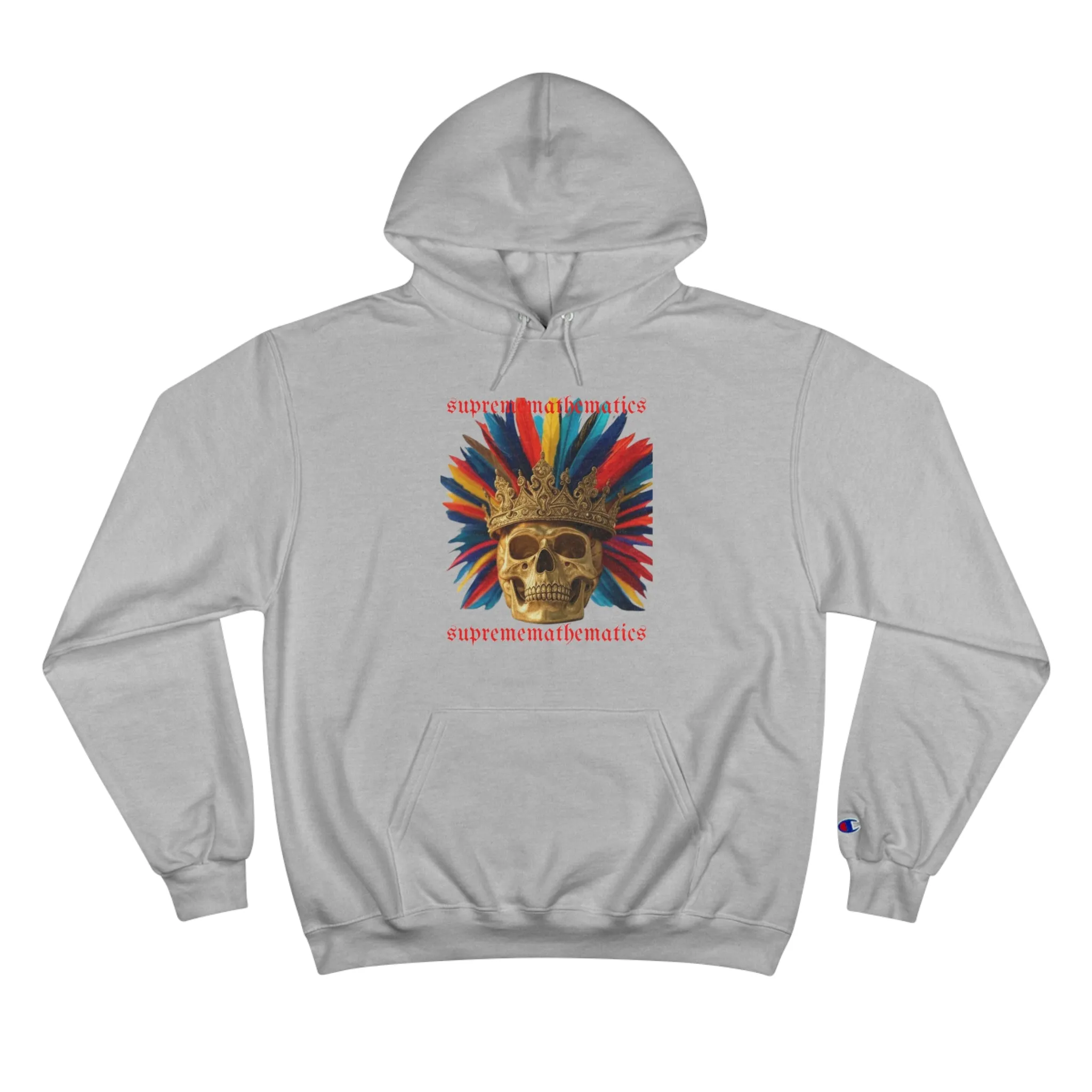 SURPEMEMATHEMATICS CROWN FEATHER HOODIE