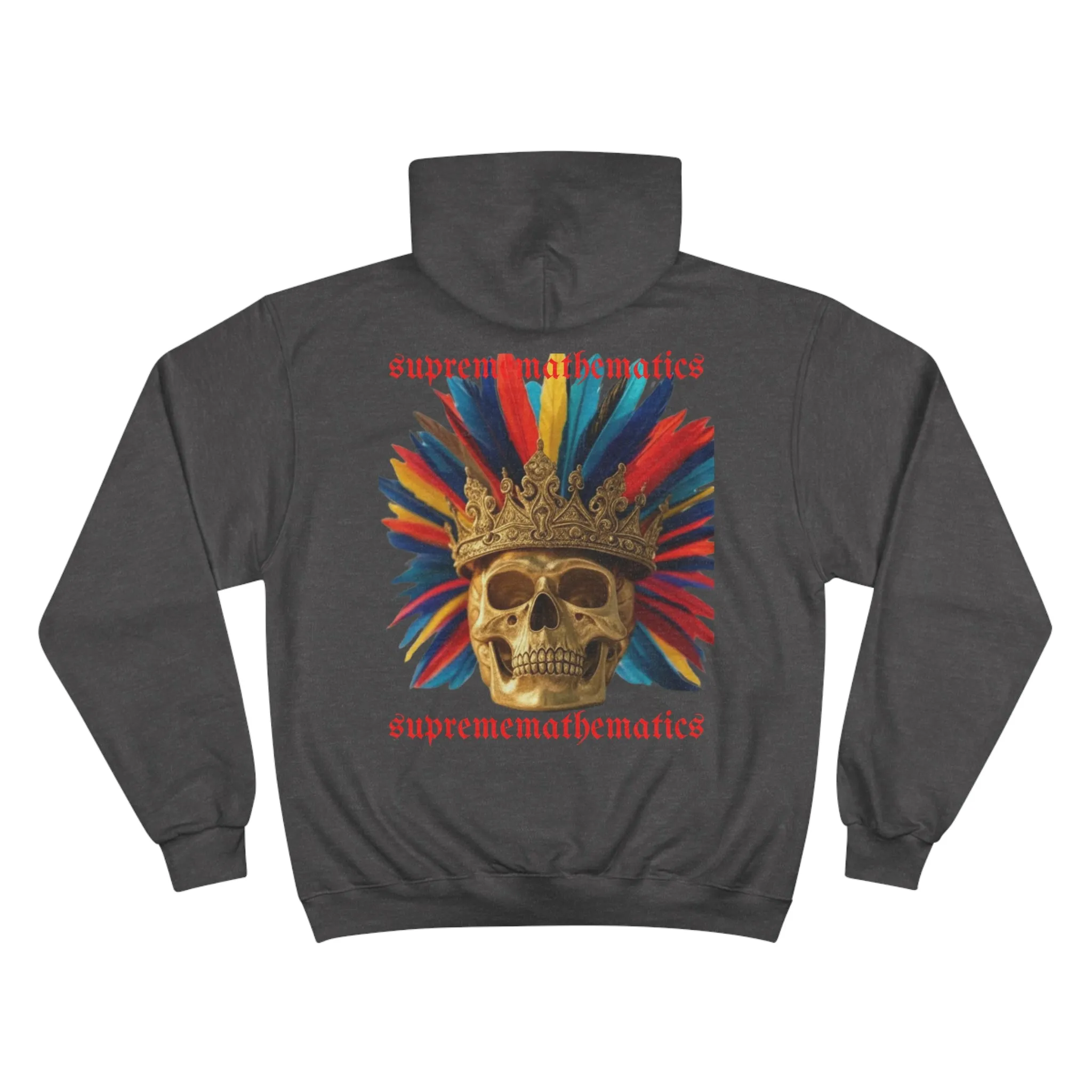 SURPEMEMATHEMATICS CROWN FEATHER HOODIE