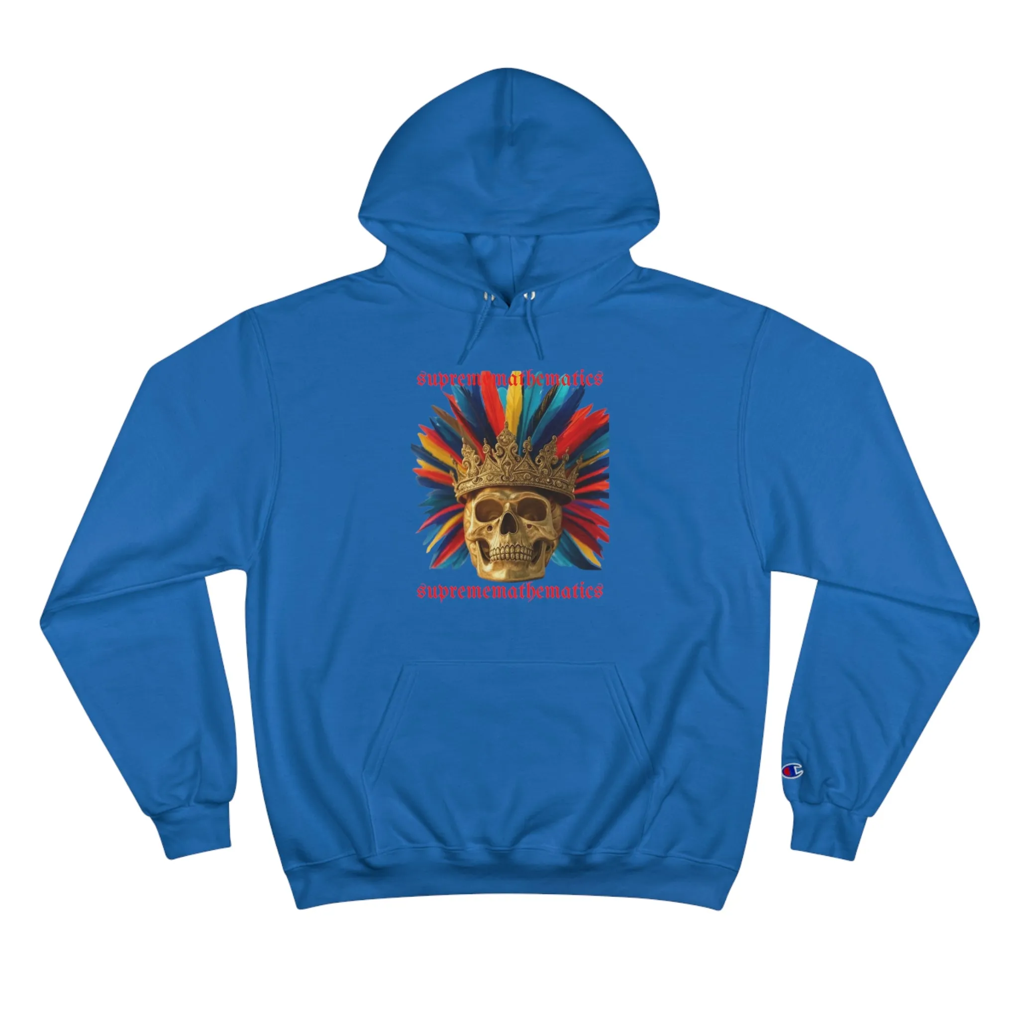 SURPEMEMATHEMATICS CROWN FEATHER HOODIE
