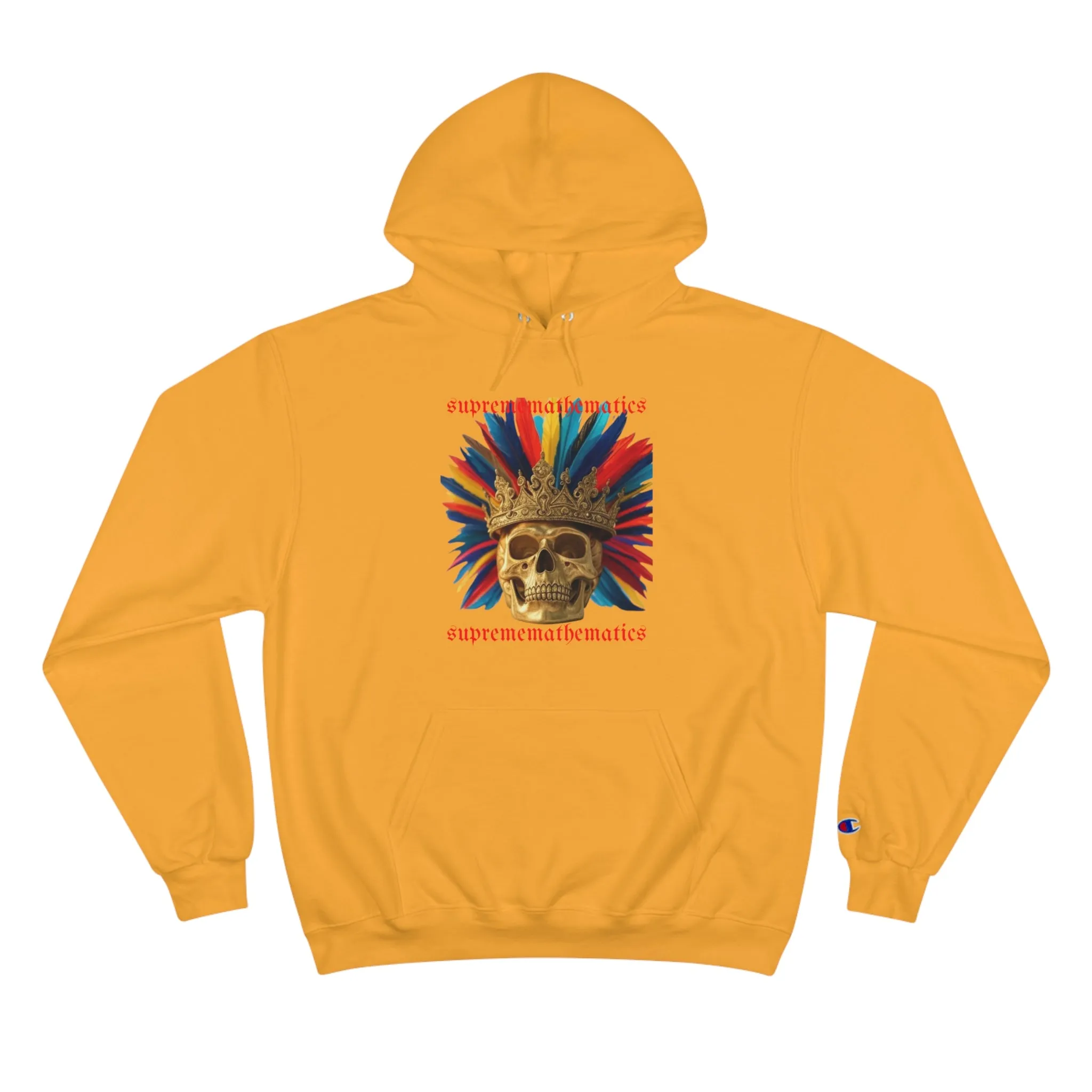 SURPEMEMATHEMATICS CROWN FEATHER HOODIE