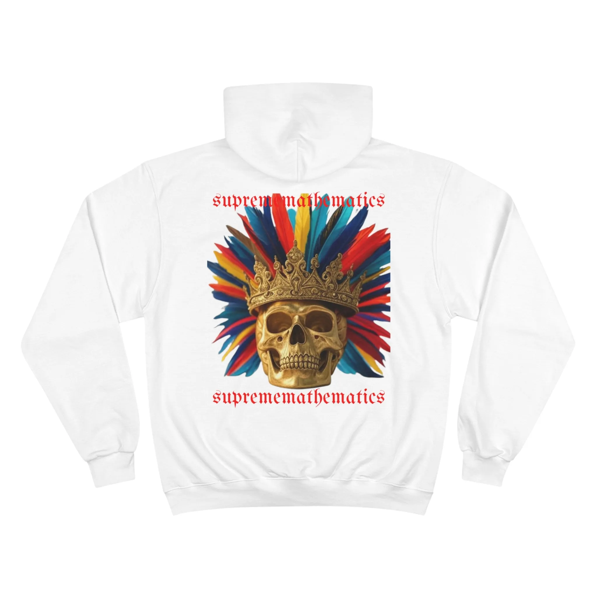 SURPEMEMATHEMATICS CROWN FEATHER HOODIE
