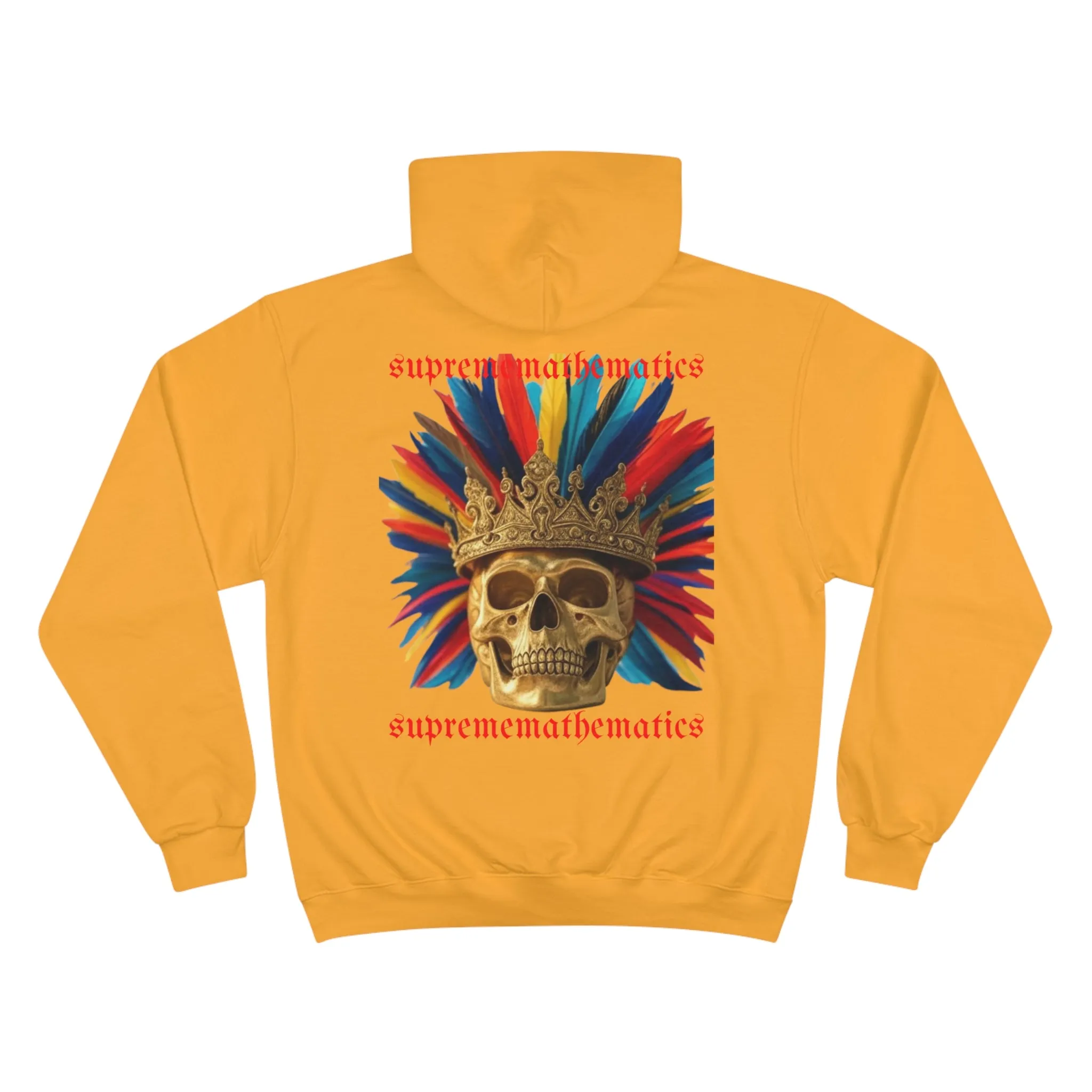 SURPEMEMATHEMATICS CROWN FEATHER HOODIE