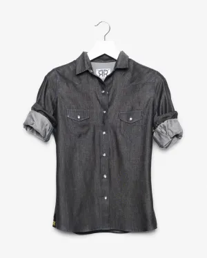 Tailored - Black Denim Western
