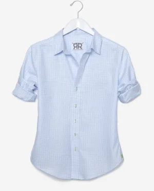 Tailored - Blue Check Dobby