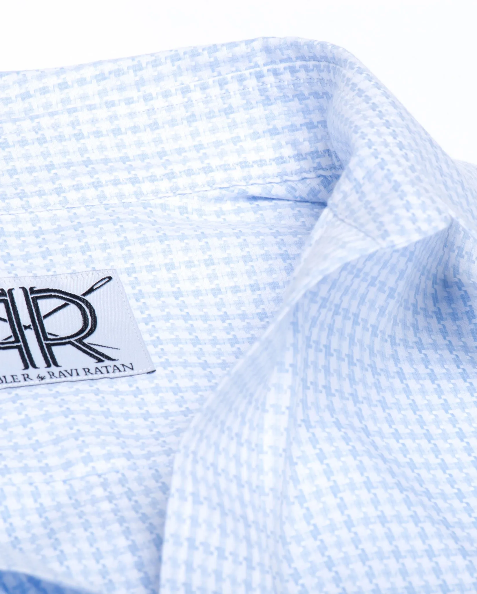 Tailored - Blue Check Dobby