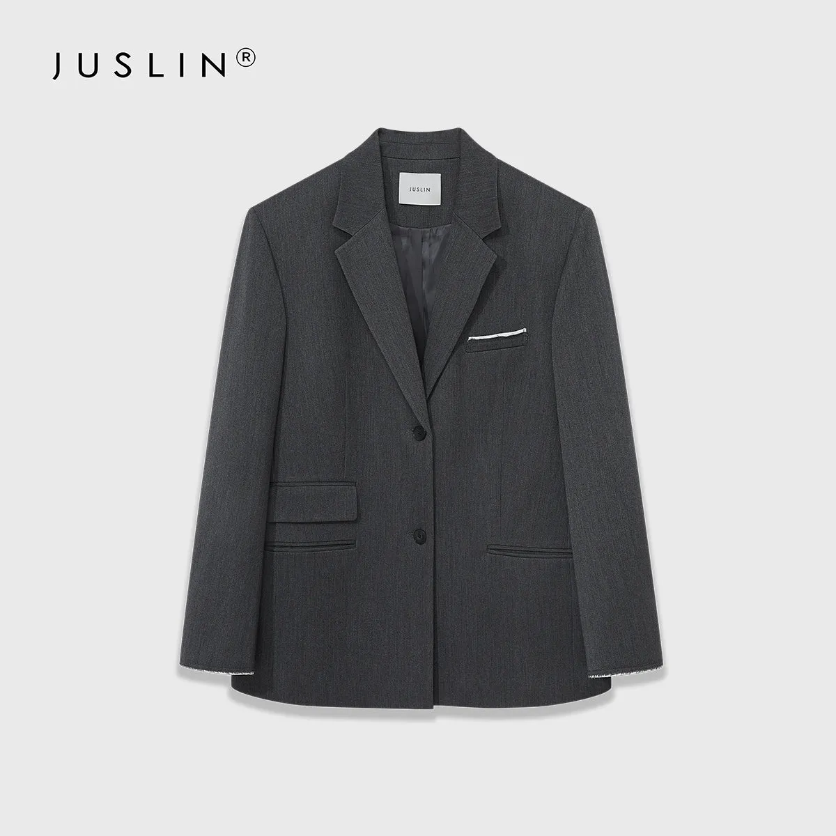 Tailored Gray Suit Set
