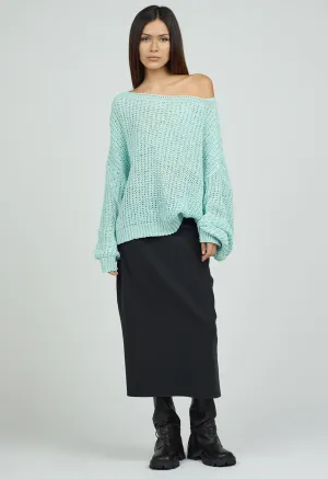 Tailored Skirt In Black