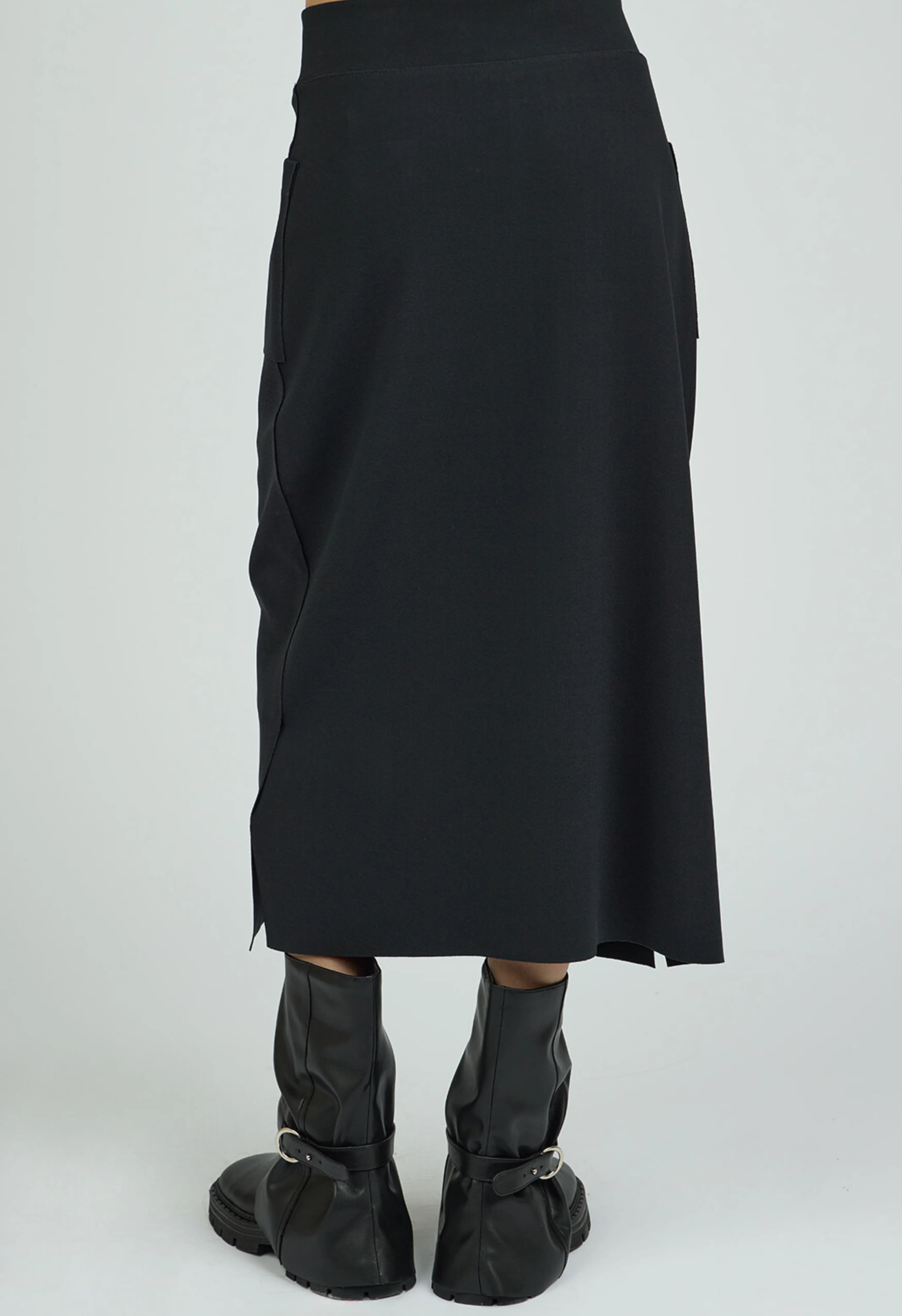 Tailored Skirt In Black