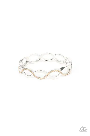 Tailored Twinkle - Brown Bracelet