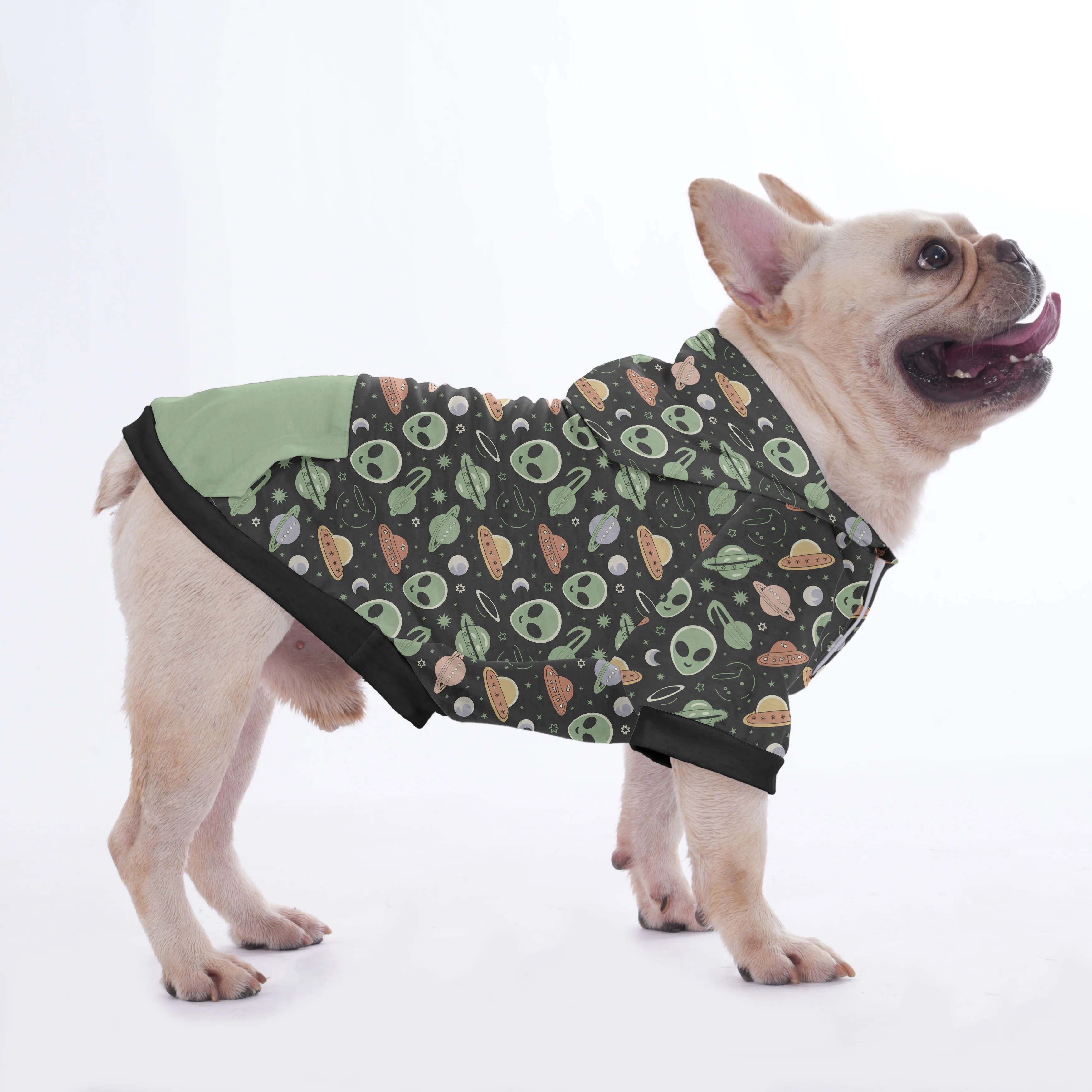 The Alien - Hoodies for French Bulldog  | Frenchie Shop Original