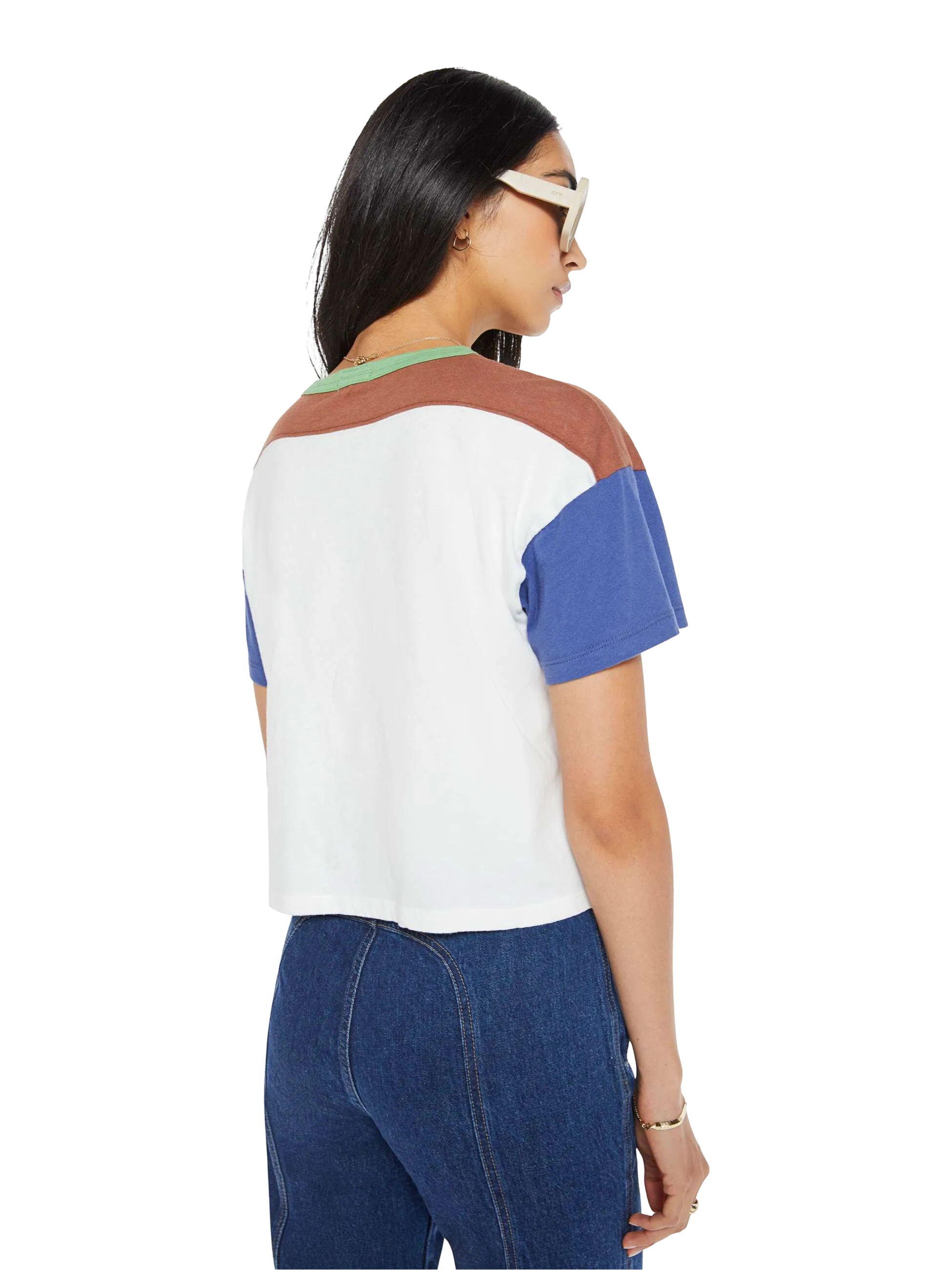 The Grab Bag Crop Yoke - Girls Swimming