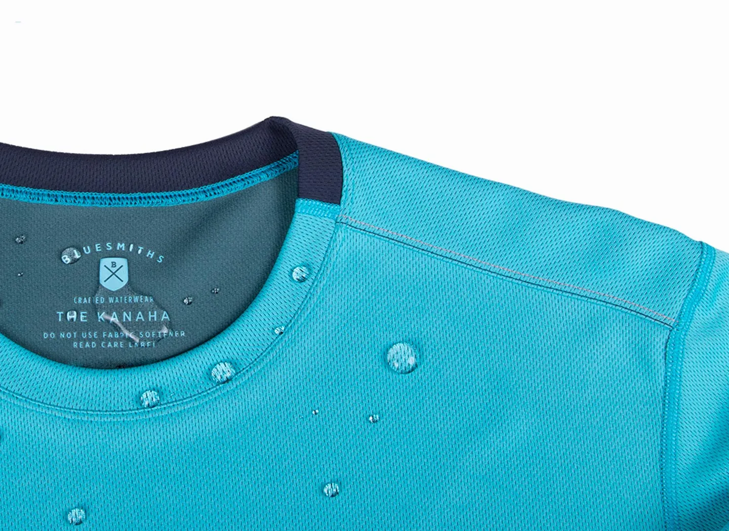 The Kanaha Hydrophobic Shirt for Men - Blue Atoll (Rich Navy)