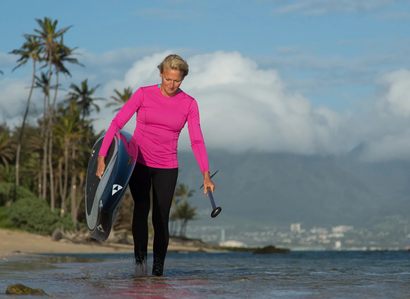 The Kanaha Hydrophobic Shirt for Women - Lolite