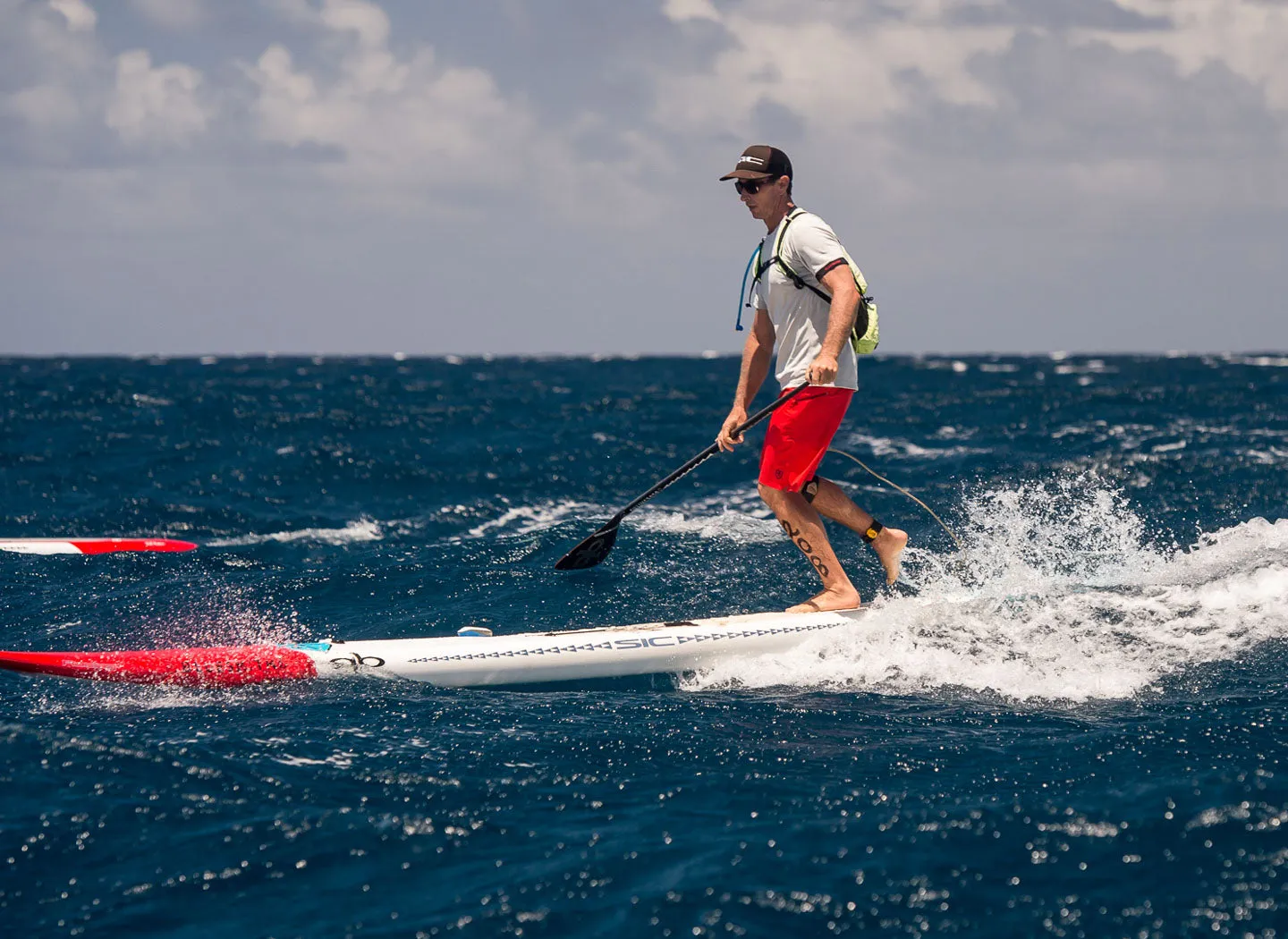 The Lane Hydrophobic Shirt for Men - Blue Atoll