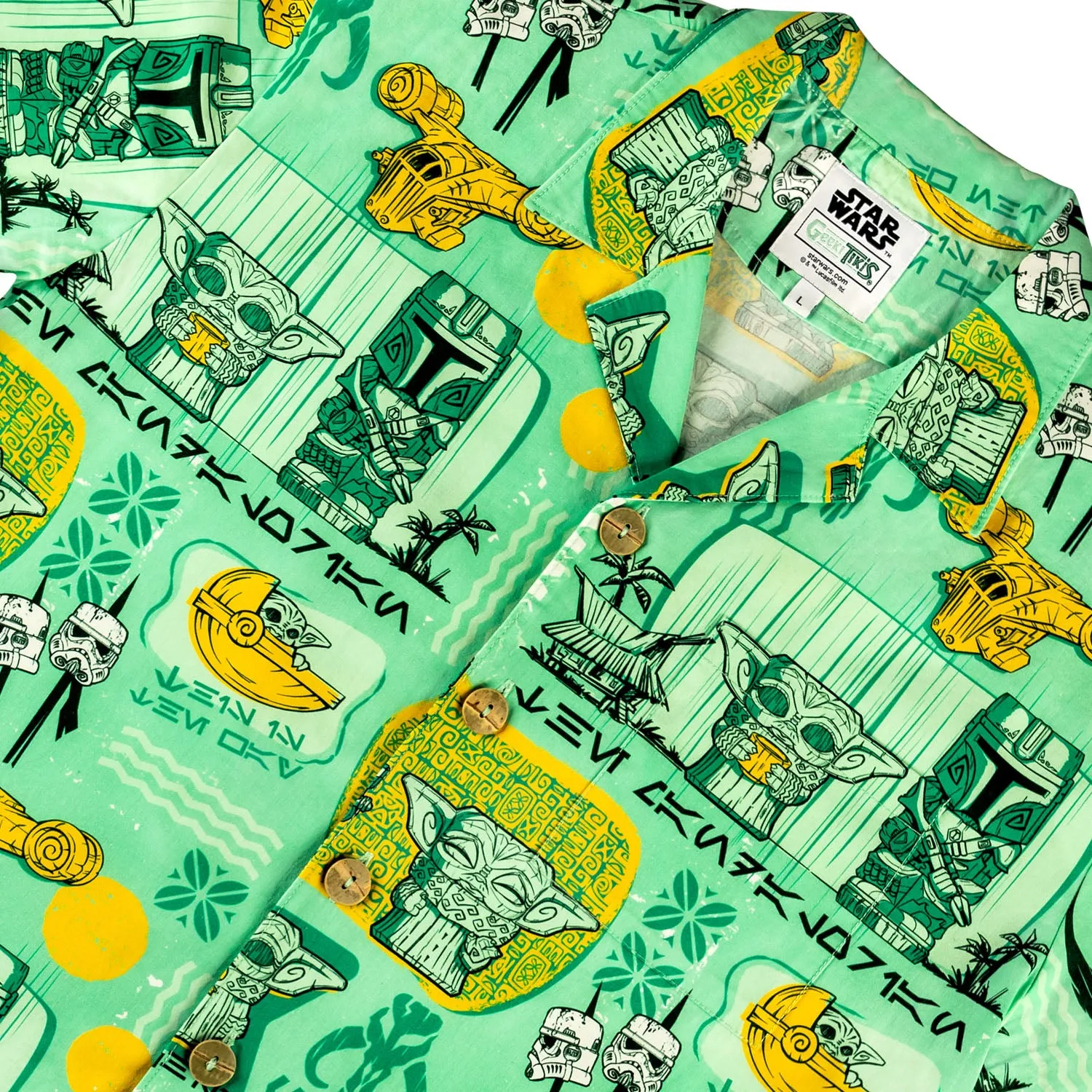 The Mandalorian Geeki Tikis® Men's Aloha Shirt