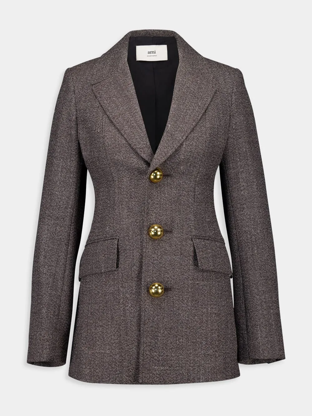 Three Buttons Wool Blazer
