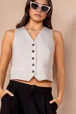 Tia Stone Tailored Waistcoat