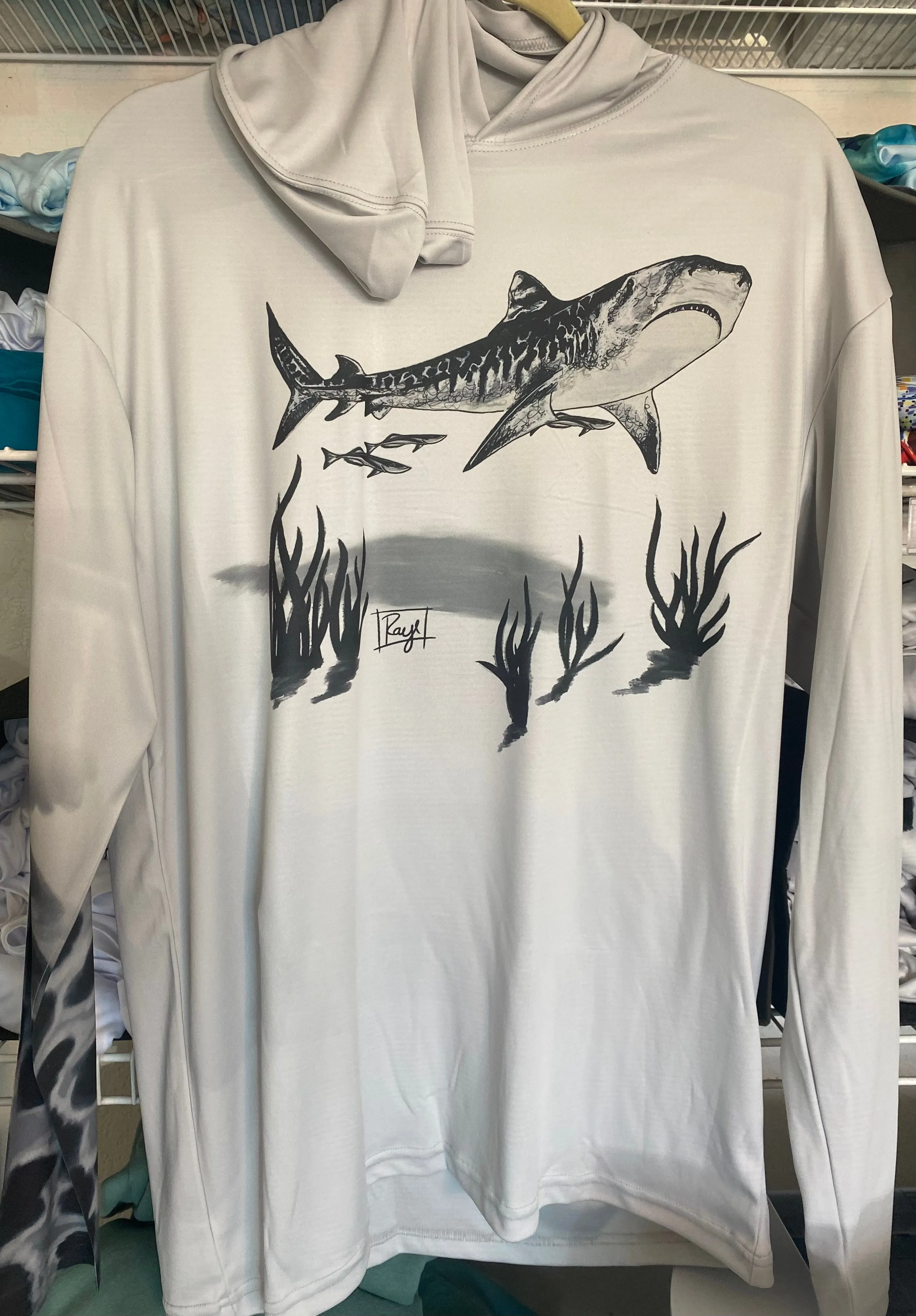 Tiger Shark - UPF 50 Performance Hoodie