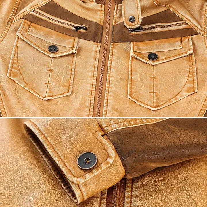 Titan Cowboy Leather Jacket for Men