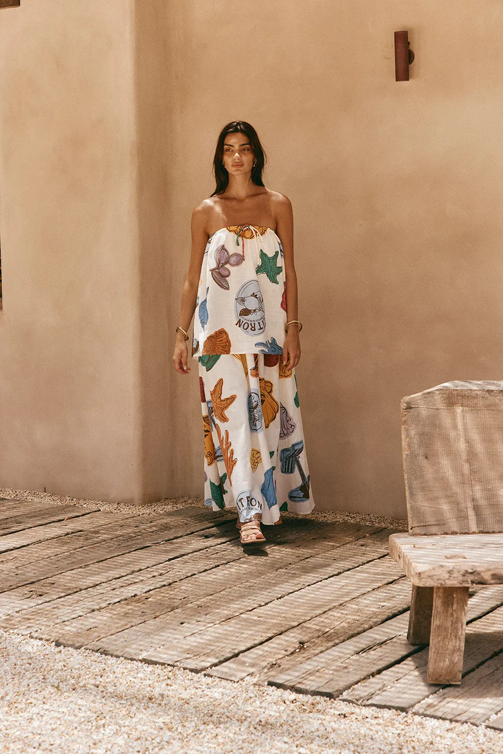 Toria Dress - By The Sea