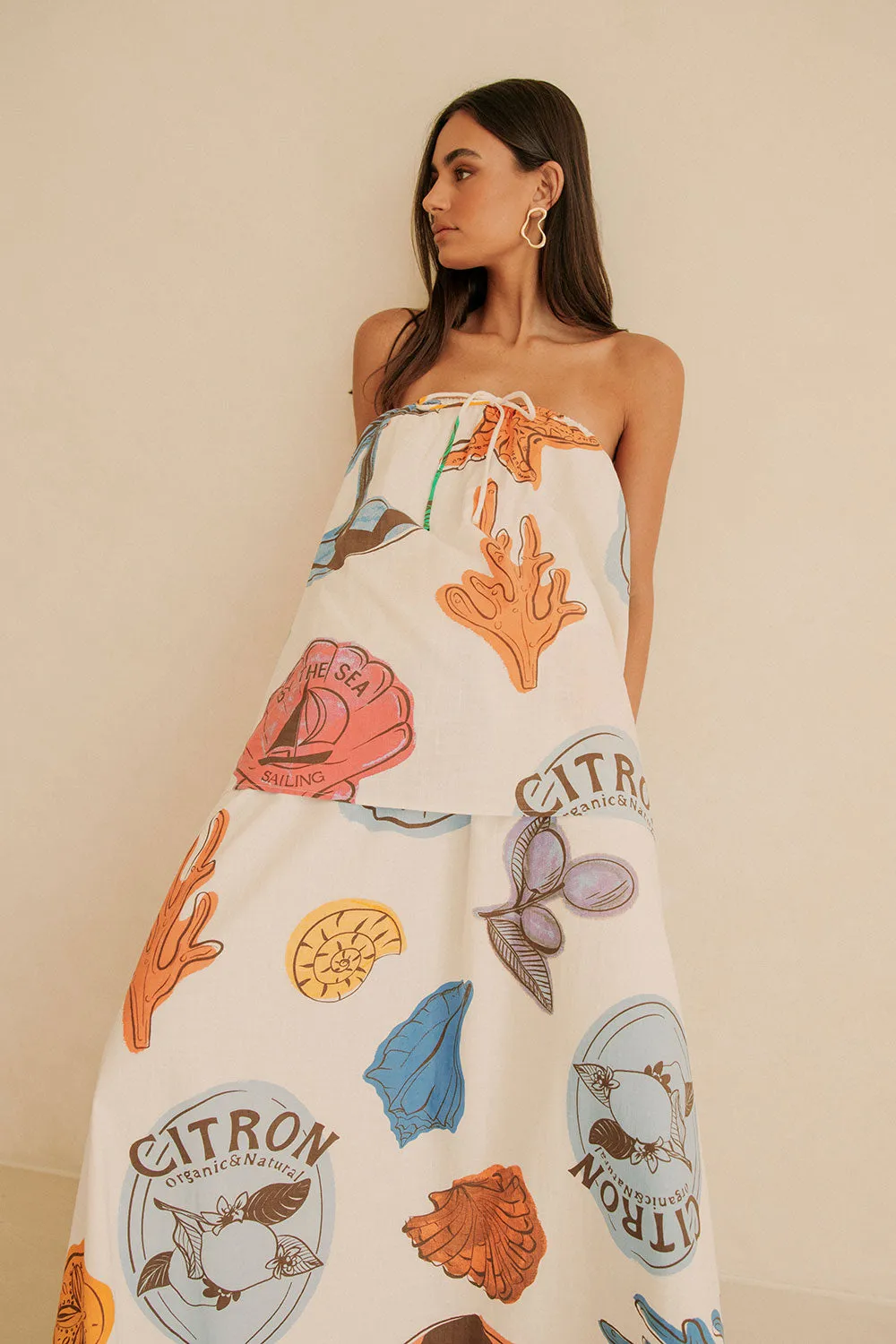 Toria Dress - By The Sea