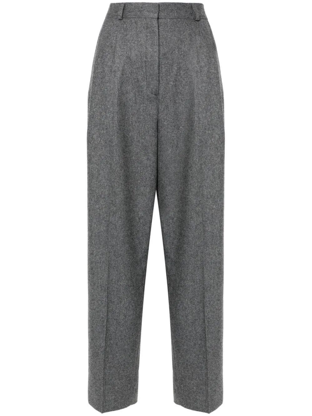 Toteme Pleated Tailored Trousers Grey