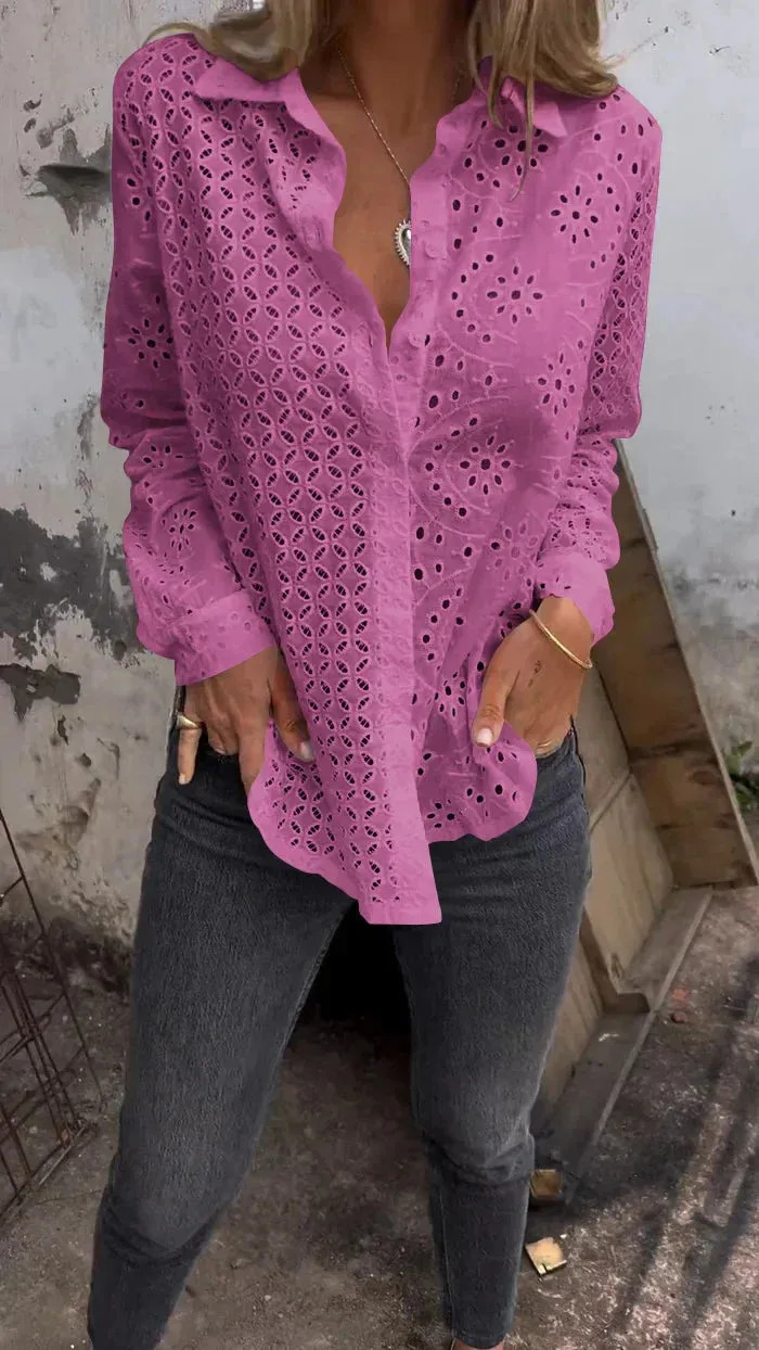 Tyla - Shirt With Blank Pattern