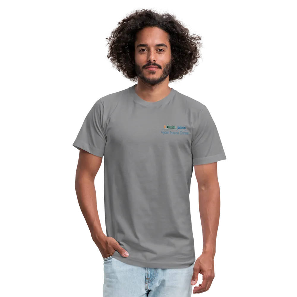 UHealth Jackson Ryder Trauma Center Unisex Jersey T-Shirt by Bella   Canvas