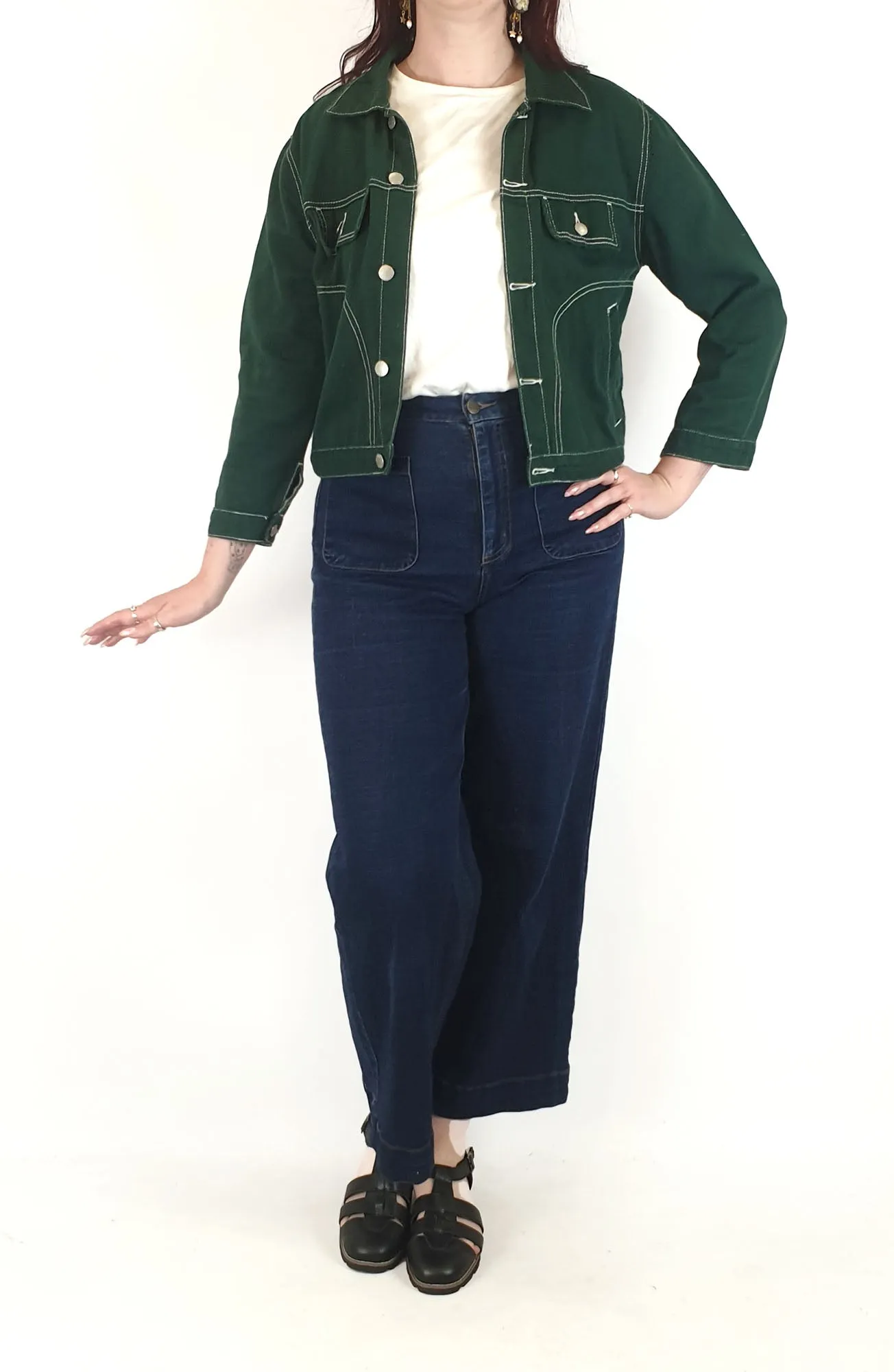 UNIF green jacket size Medium