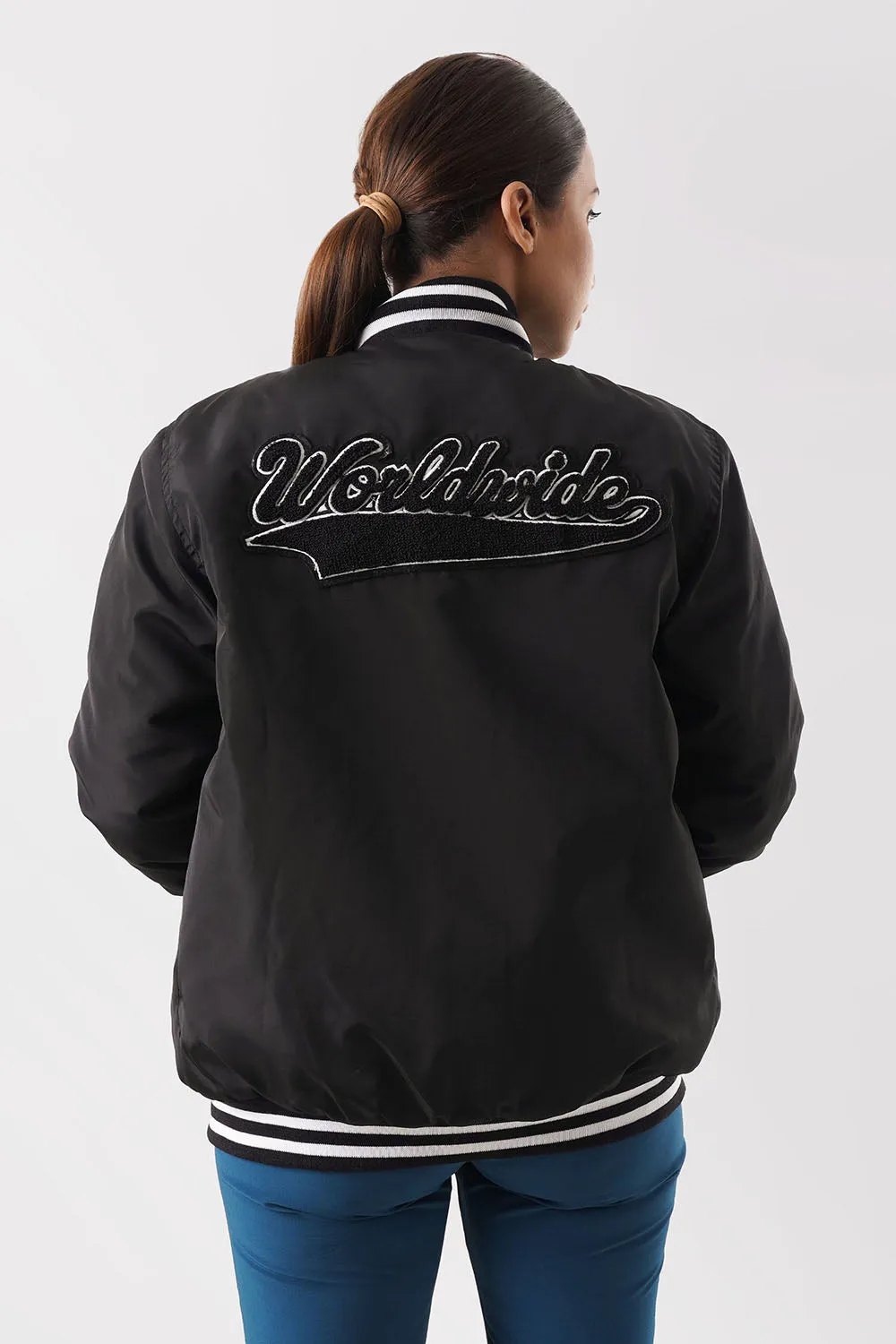 Unisex Bomber Varsity Jacket