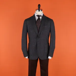 Vincenzo Cashmere Windowpane Sportcoat
