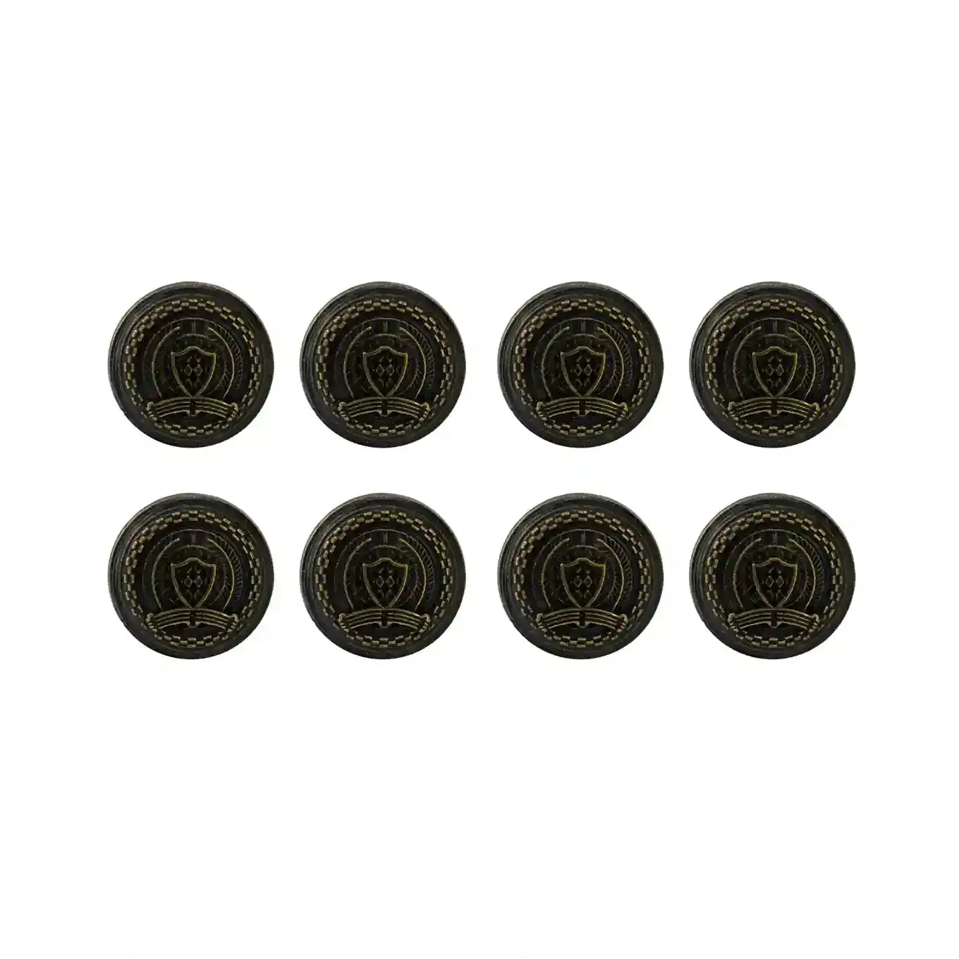 Vintage-Style Button for Clothing and Accessories