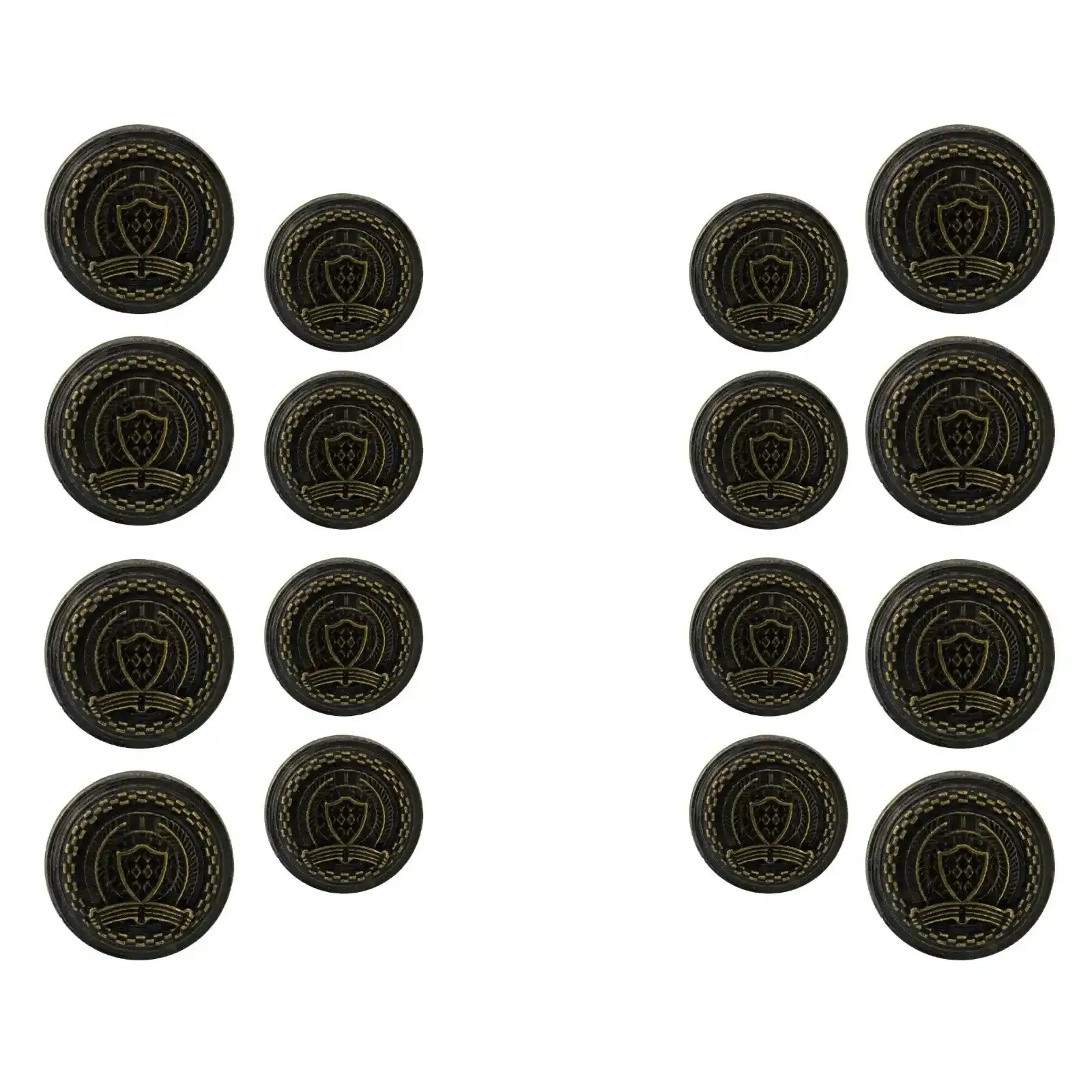 Vintage-Style Button for Clothing and Accessories