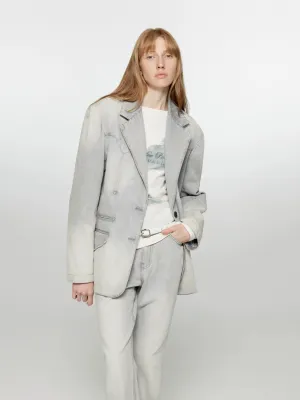 Vintage Wash Denim Suit