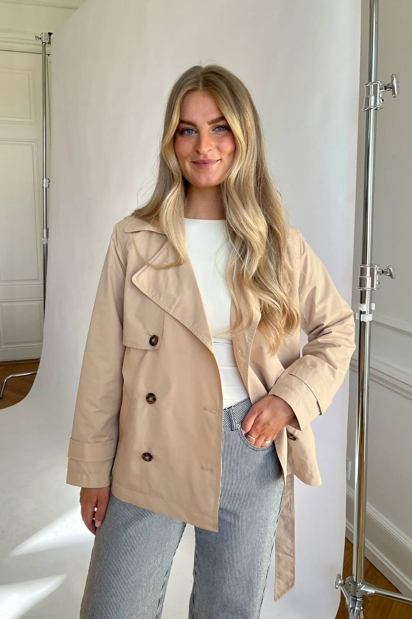 VMPernillemie Jakke - Beige