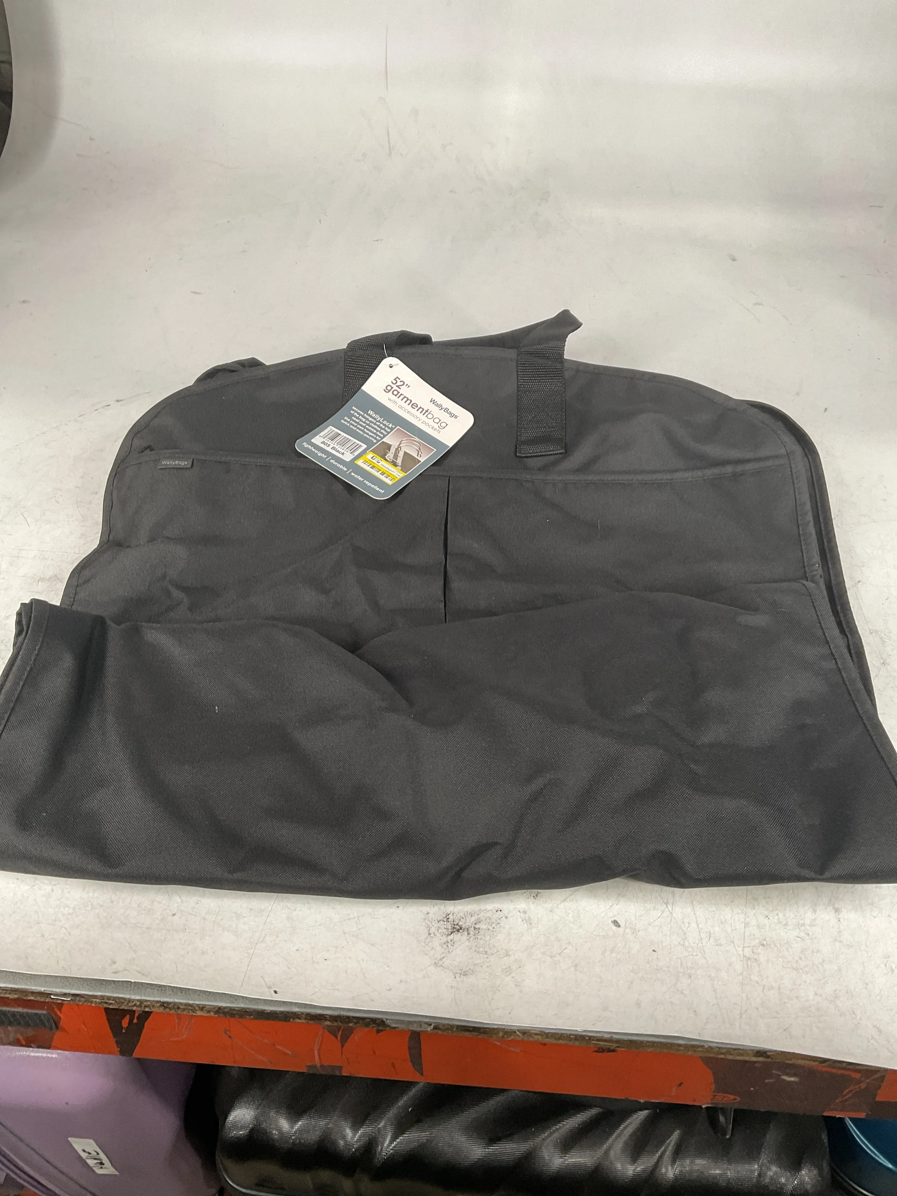 WallyBags® 52” Deluxe Travel Garment Bag with two pockets U1