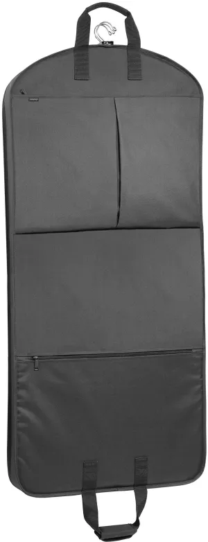 WallyBags® 52” Deluxe Travel Garment Bag with two pockets U1
