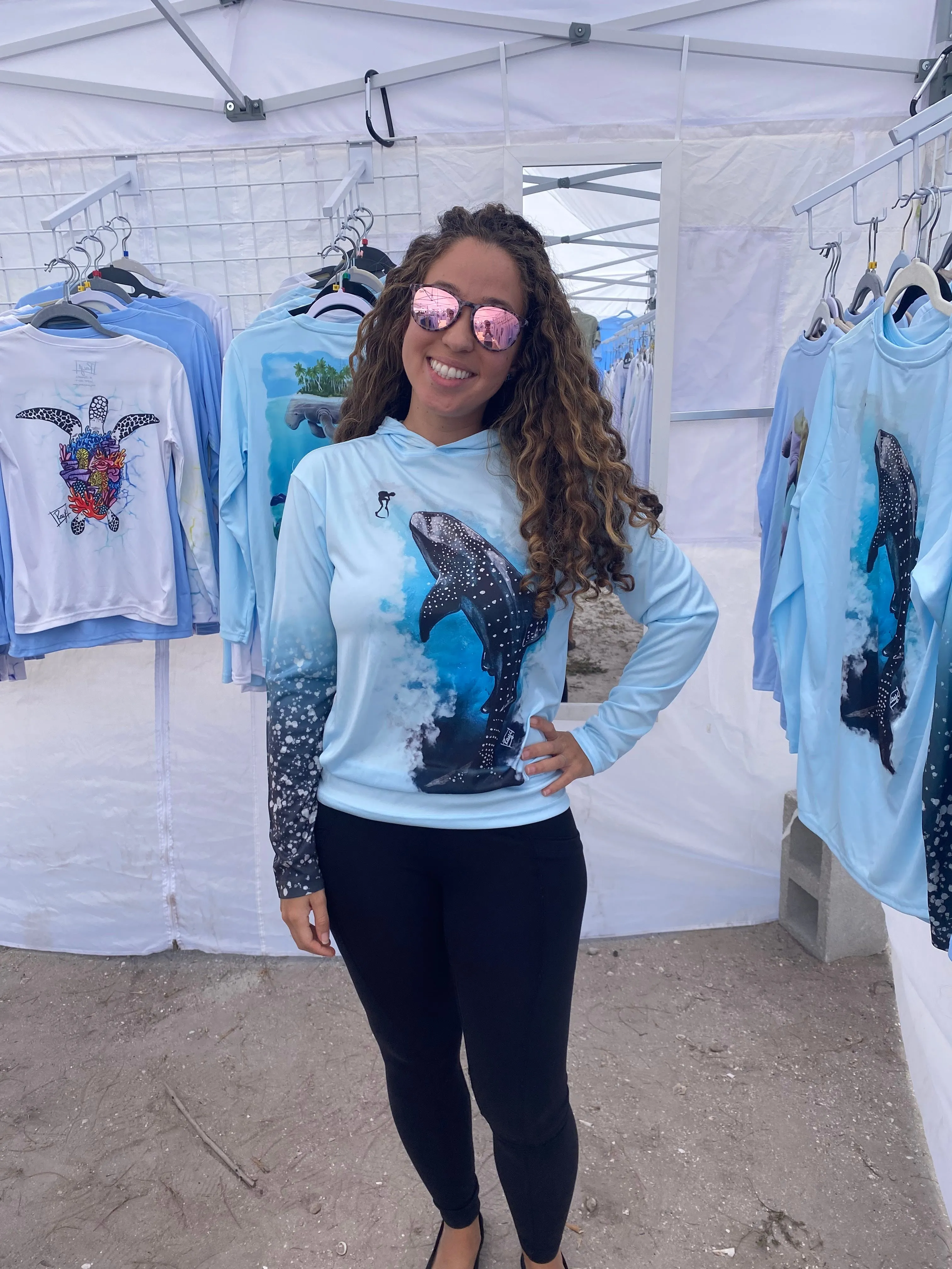 Whale Shark - UPF 50 Performance Hoodie