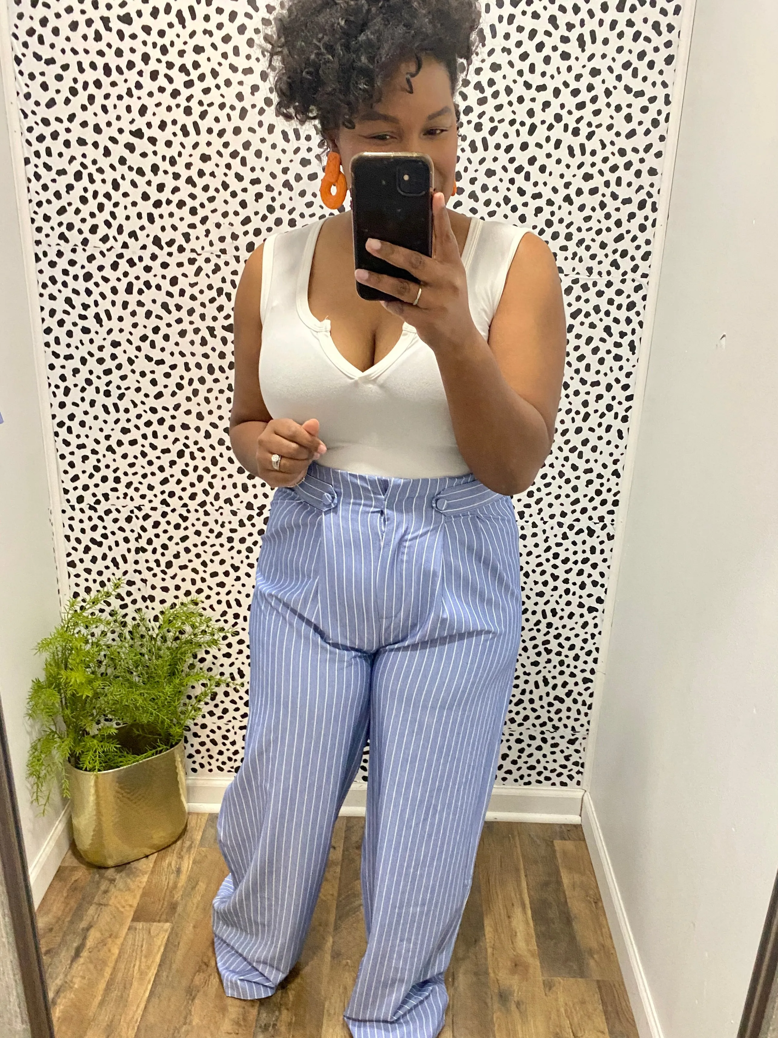 Wide Leg Blazer Set