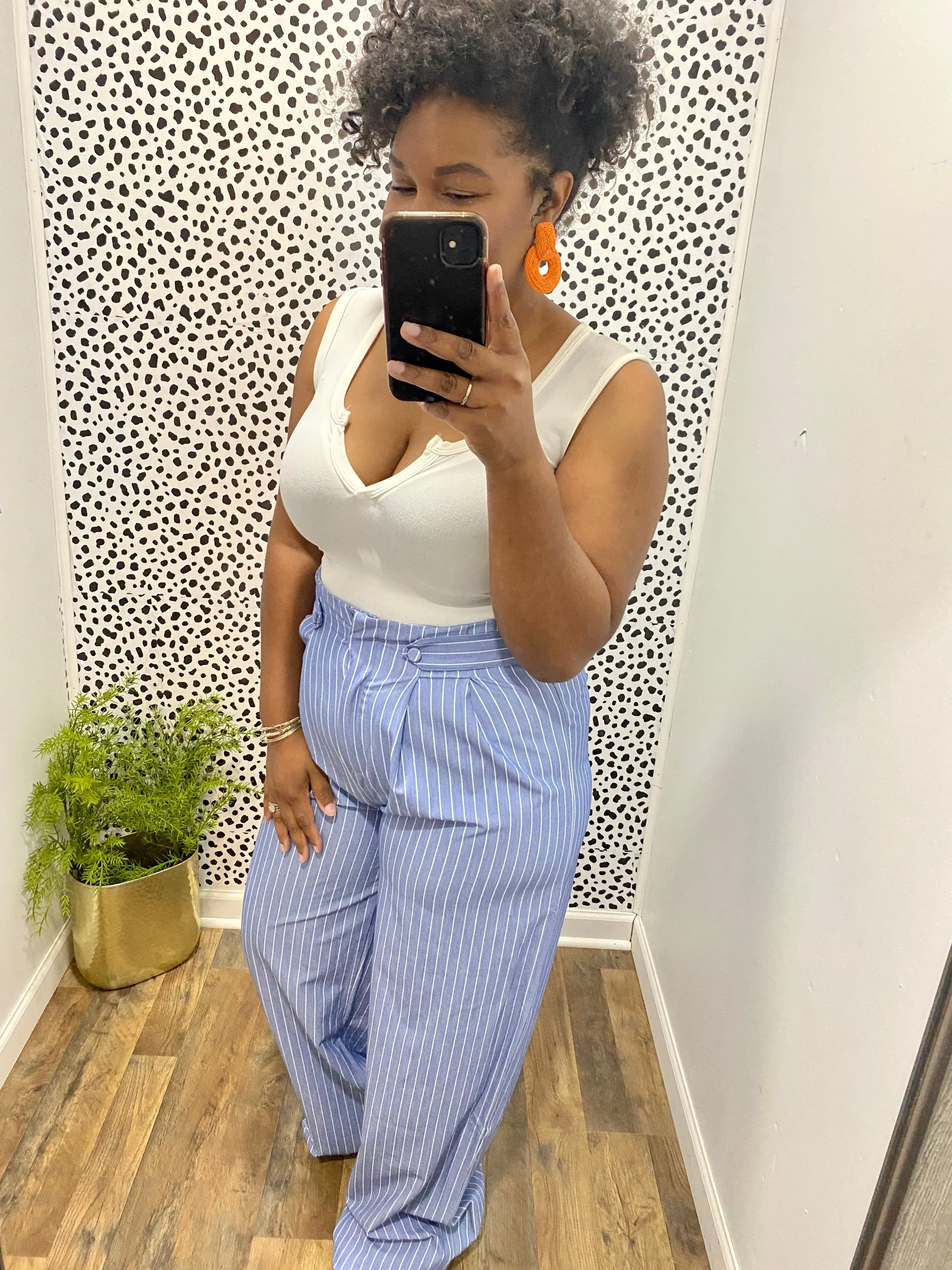 Wide Leg Blazer Set