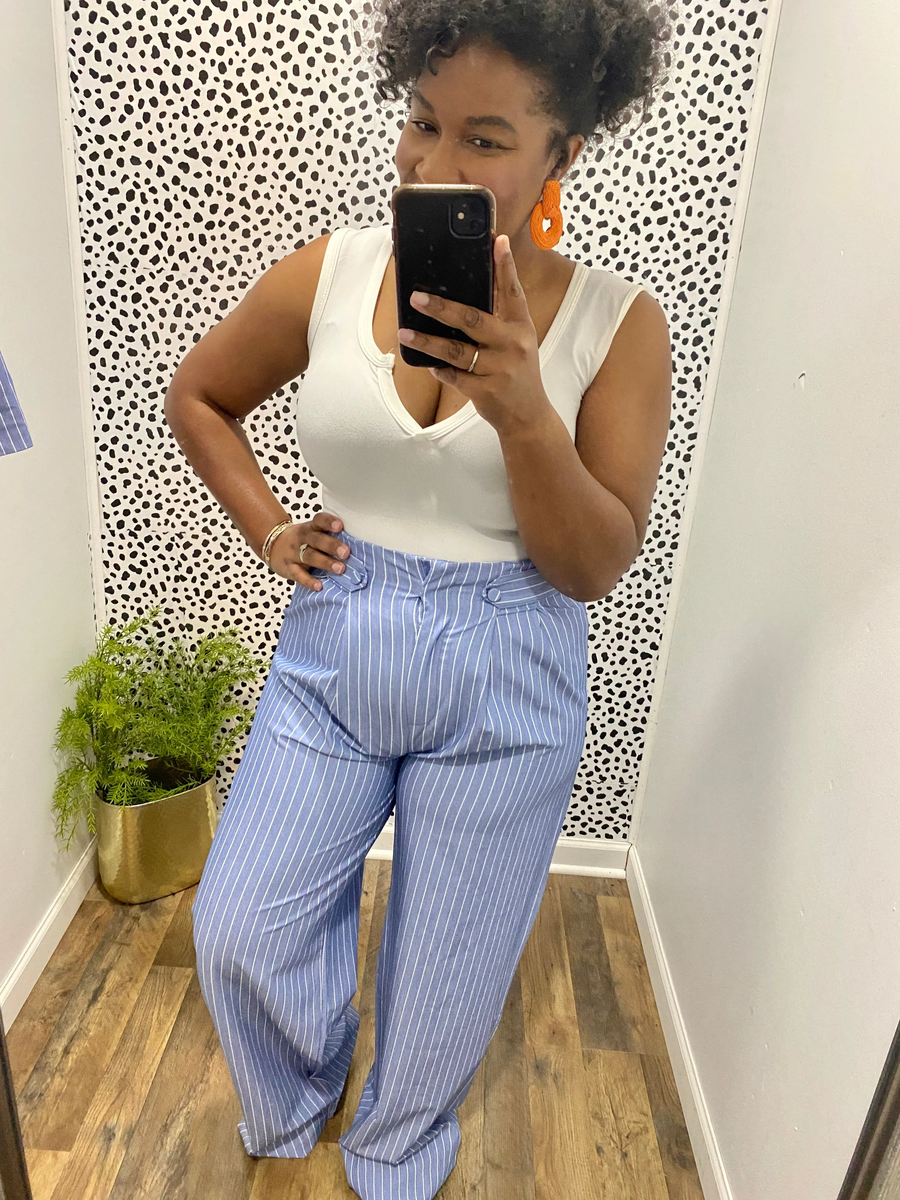 Wide Leg Blazer Set