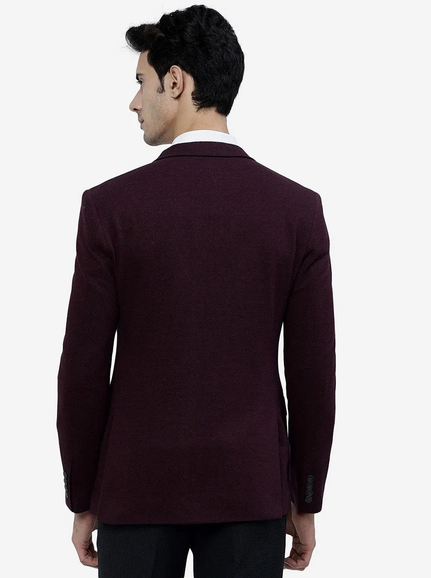Wine Blazer | JB Studio