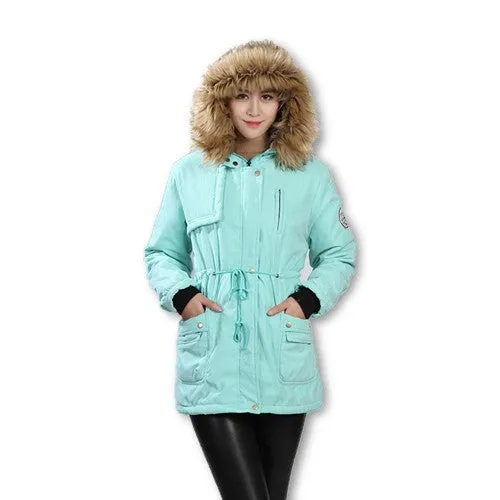 Winter Down Jackets and Coats Women Autumn Jacket Down Parka Plus Size Coat Womens Hoodies Parkas